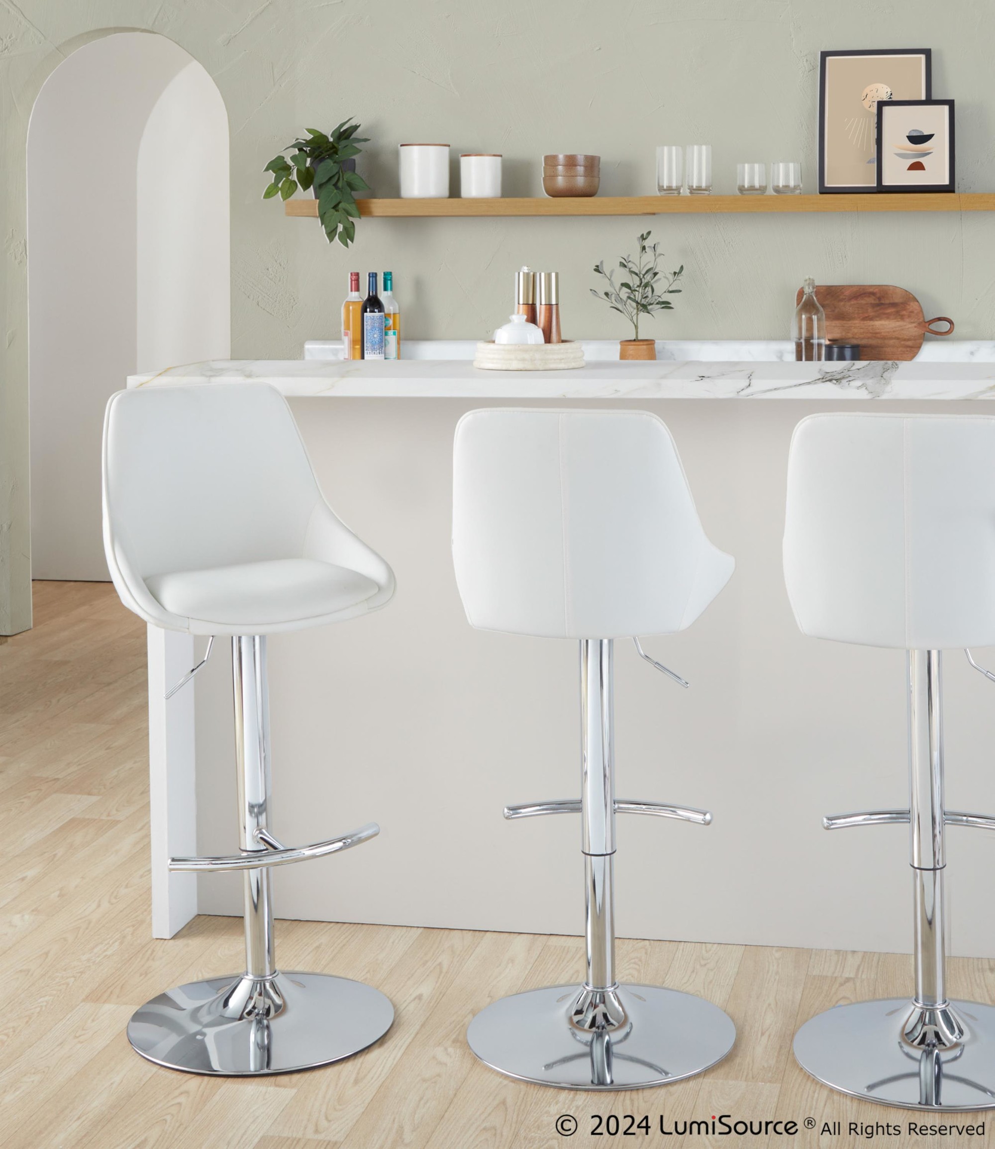 Diana-Contemporary-Chrome-and-White-Adjustable-Barstool-Set-of-2