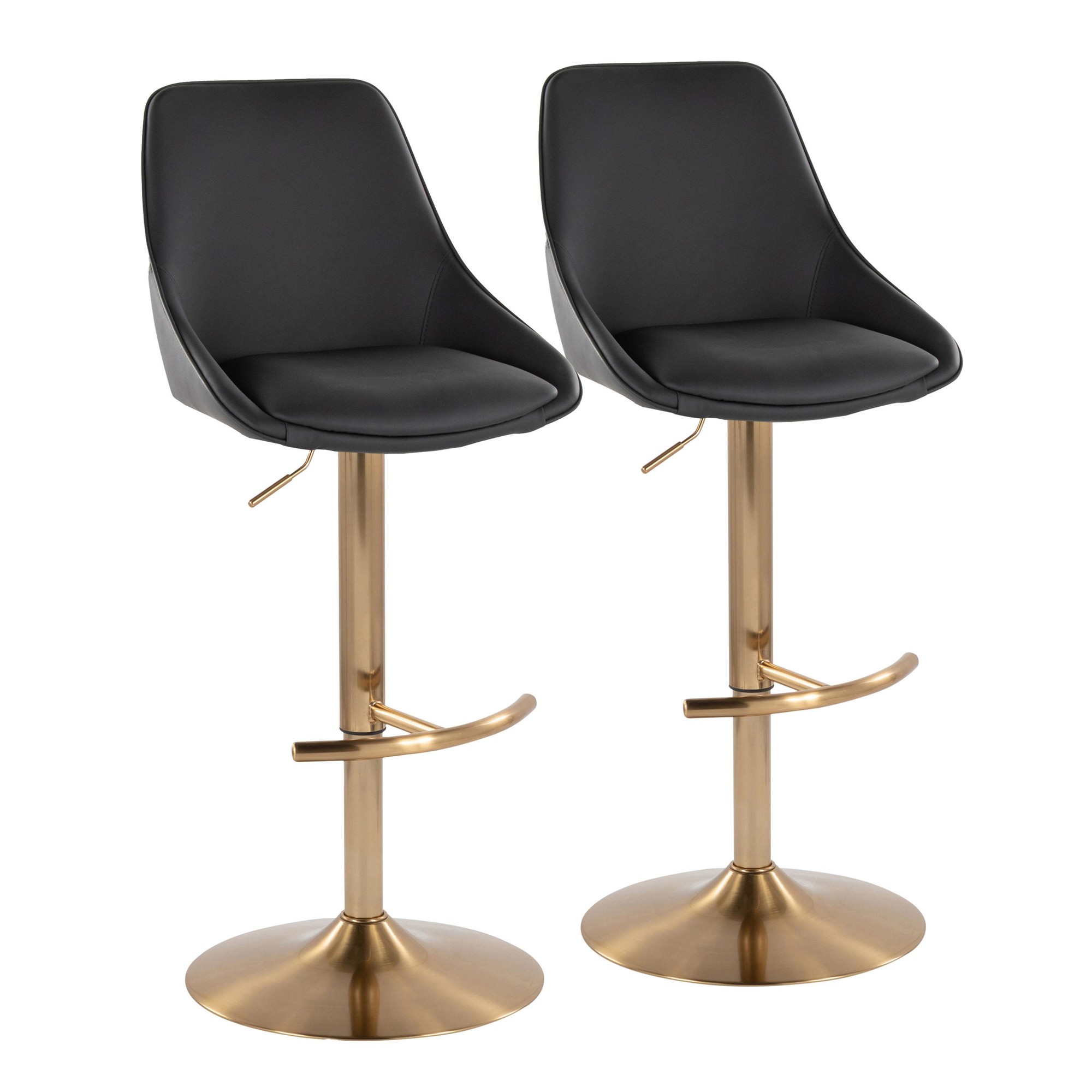 Diana-Gold-and-Black-Contemporary-Adjustable-Barstools-Set-of-2-2