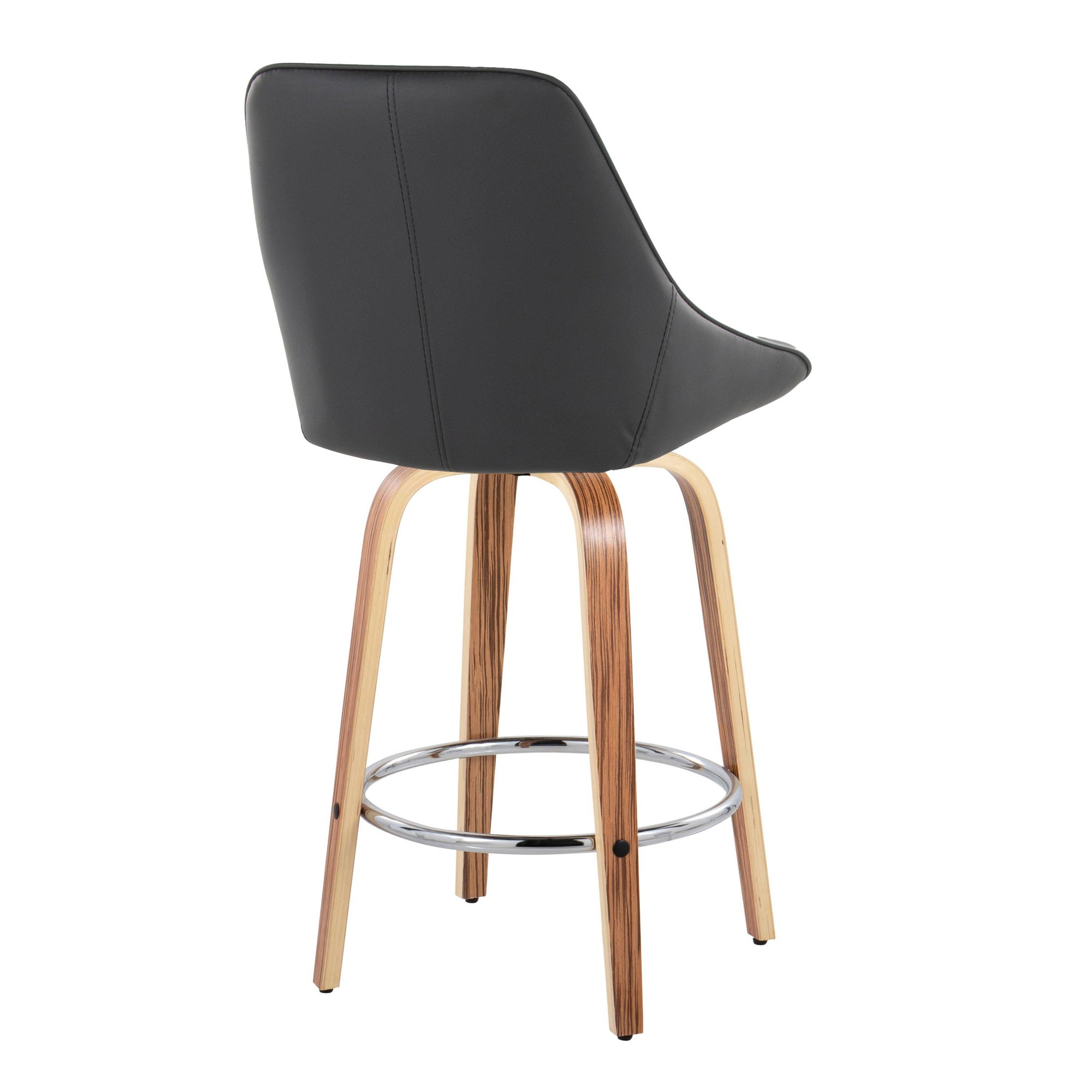 Diana-Zebra-Wood-Black-Faux-Leather-26-Swivel-Stools-Set-of-2-5