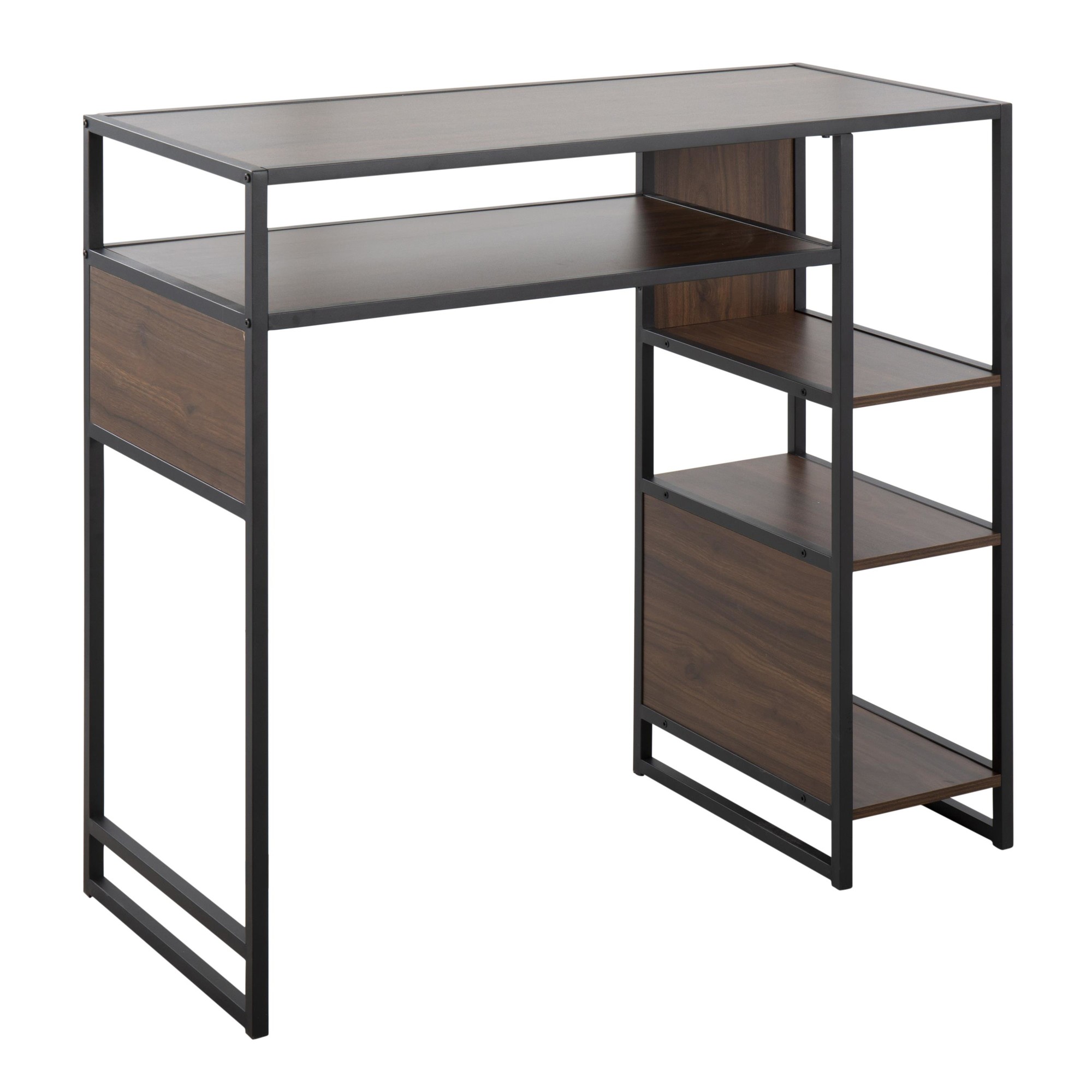 Display-Black-Metal-and-Walnut-Wood-Bar-Table-3