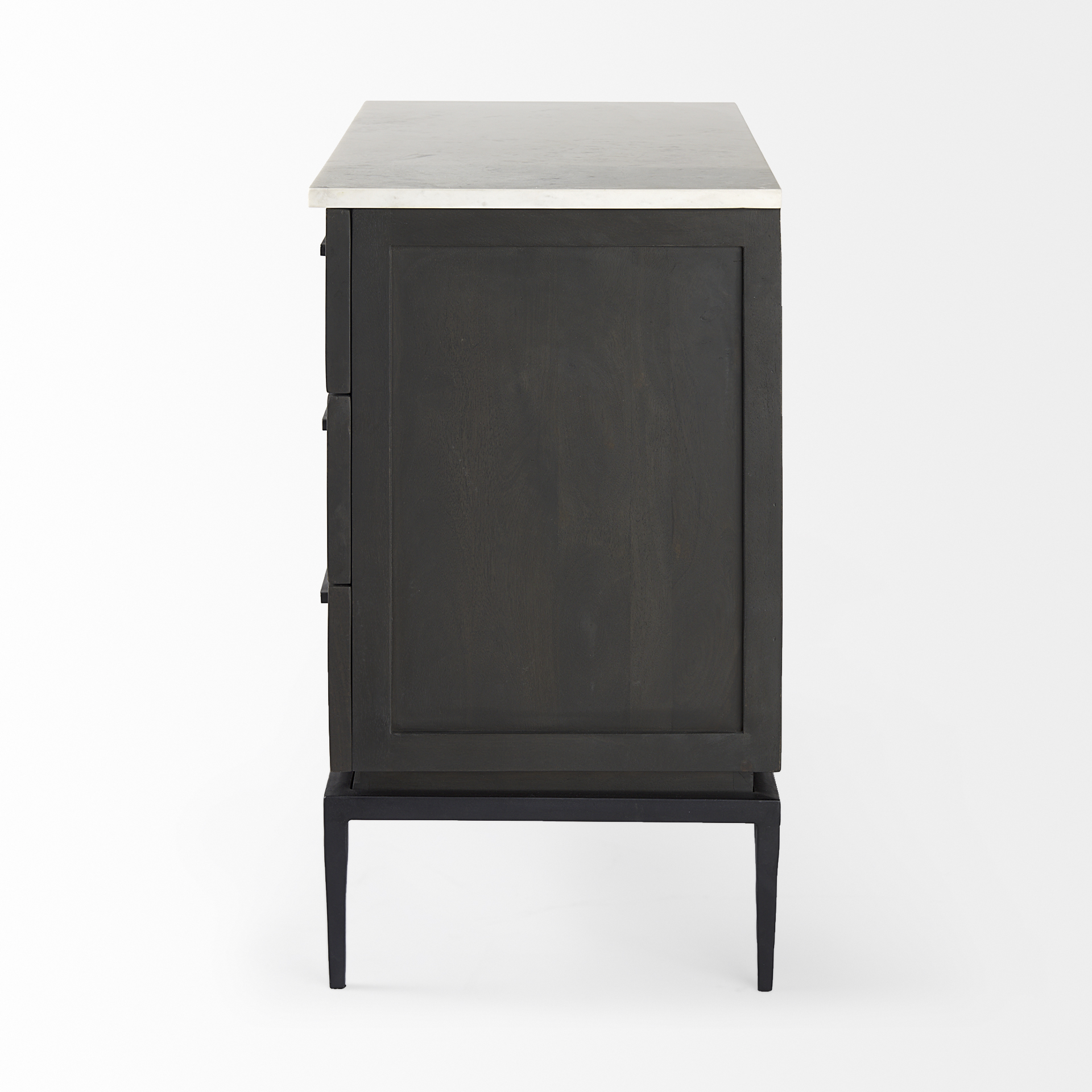 Divina-Black-Brown-Wood-w-White-Marble-Top-and-Black-Metal-Base-Accent-Cabinet-5