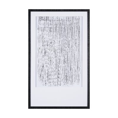 Dot-Texture-II-by-Mercana-Studio-a-Hand-Embelished-Textured-Framed-Art-Print-Matted-under-Glass