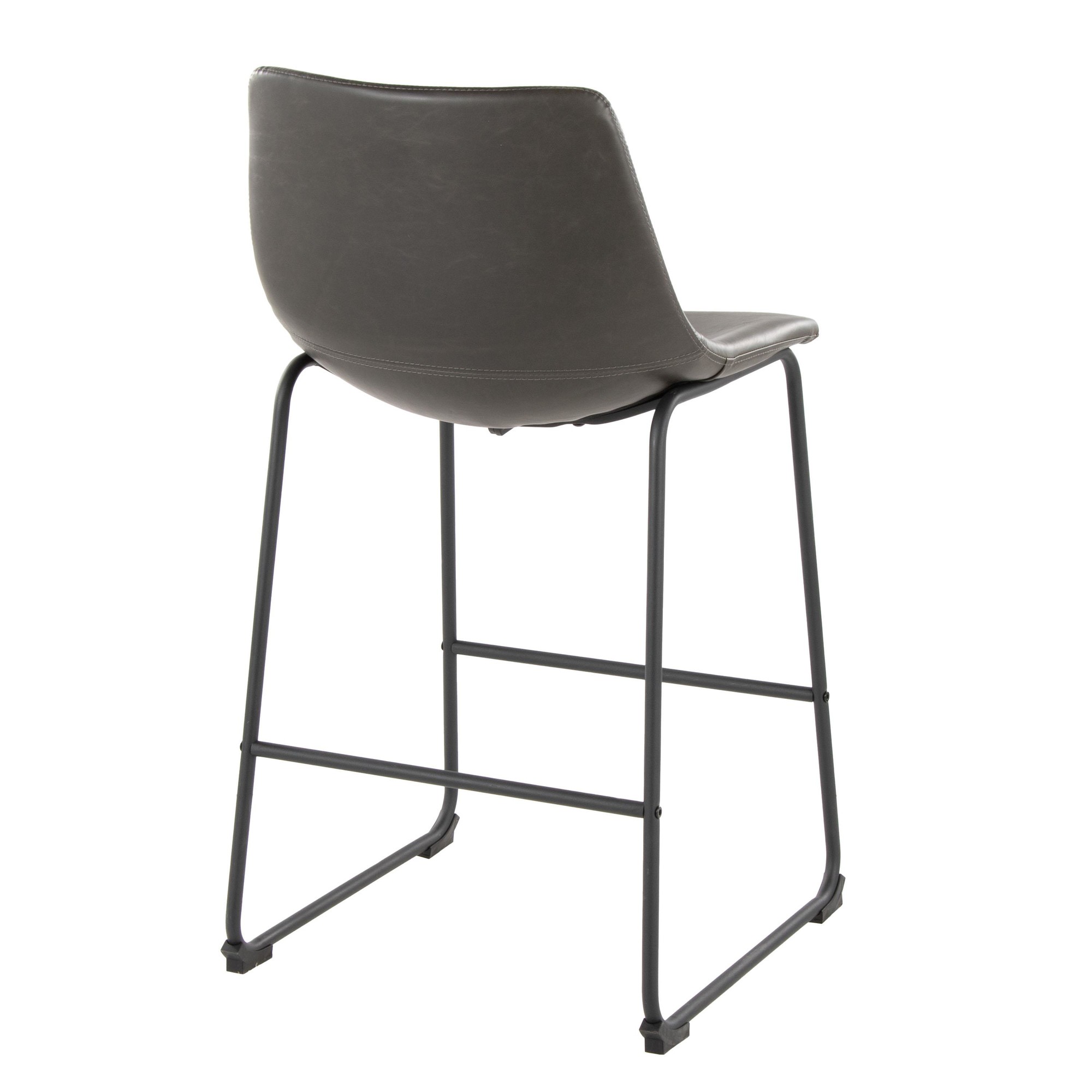 Duke-26-Inch-Black-Metal-Grey-Faux-Leather-Counter-Stool-2