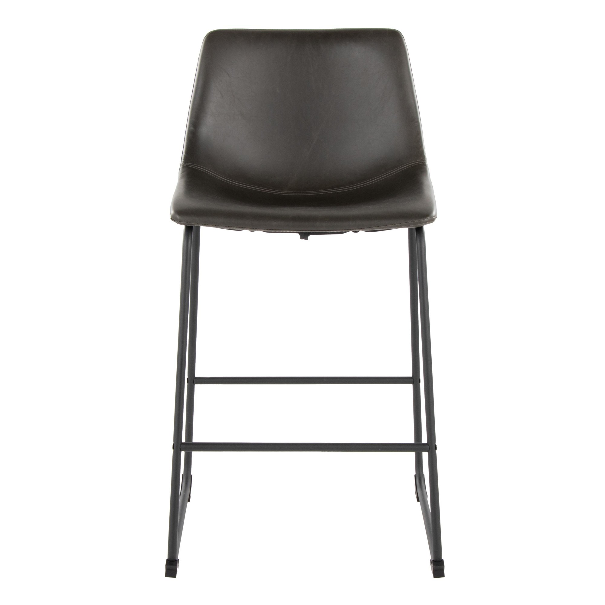 Duke-26-Inch-Black-Metal-Grey-Faux-Leather-Counter-Stool-4