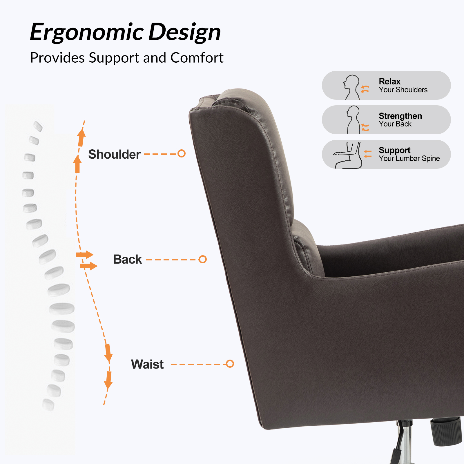 Duke-Brown-Faux-Leather-Ergonomic-Home-Office-Chair-2