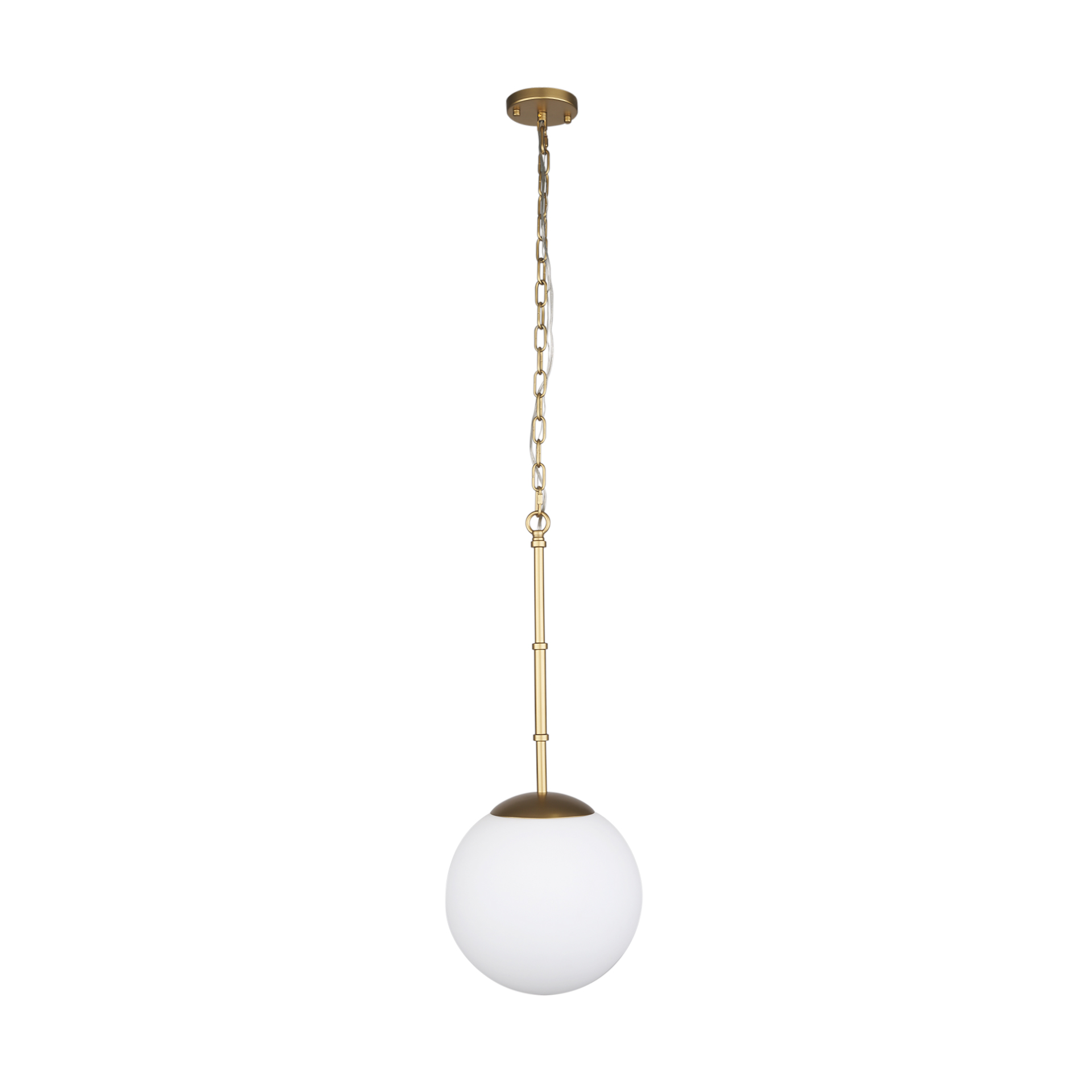 Edie-Brushed-Gold-Metal-w-Frosted-Glass-Globe-1-Light-Pendant-2