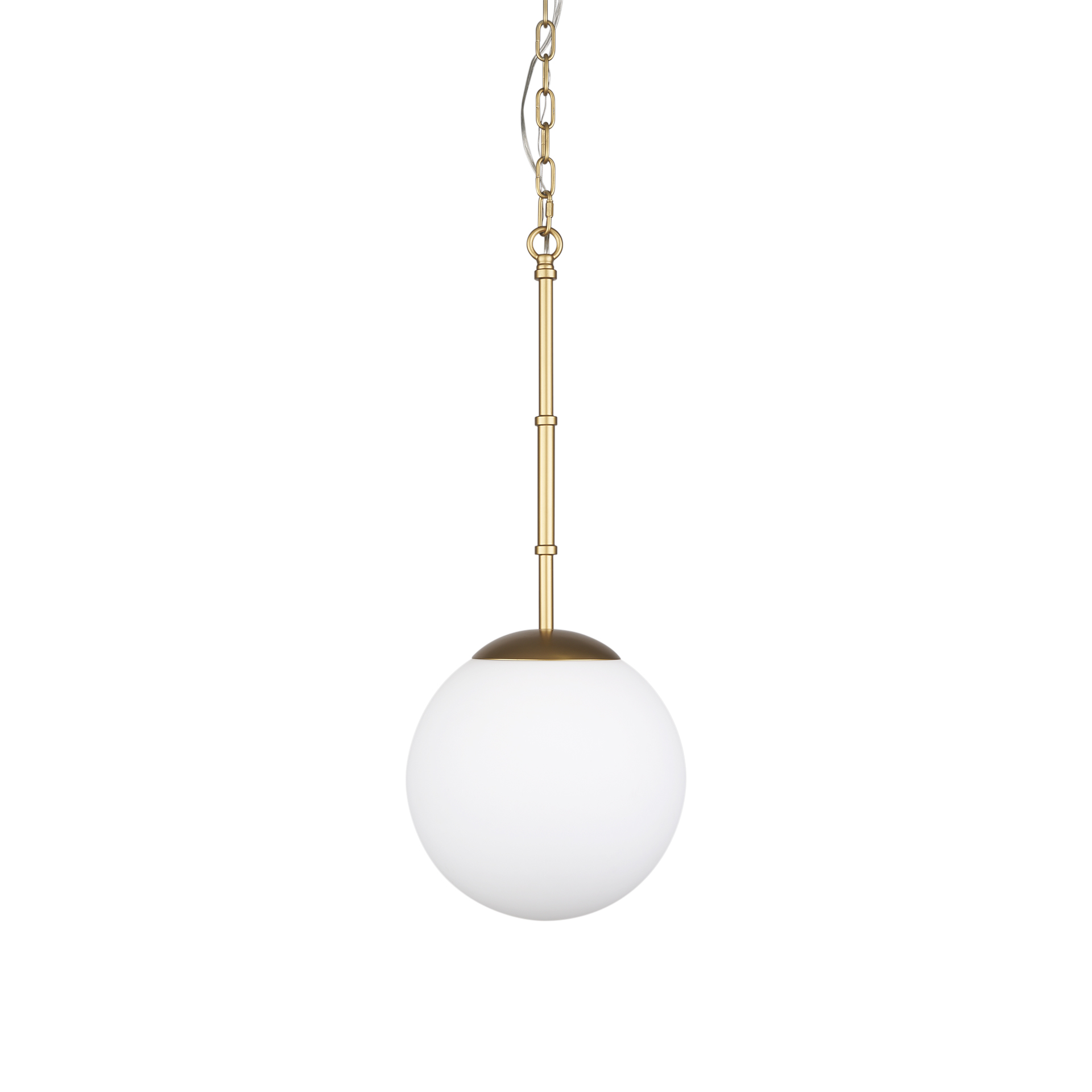 Edie-Brushed-Gold-Metal-w-Frosted-Glass-Globe-1-Light-Pendant