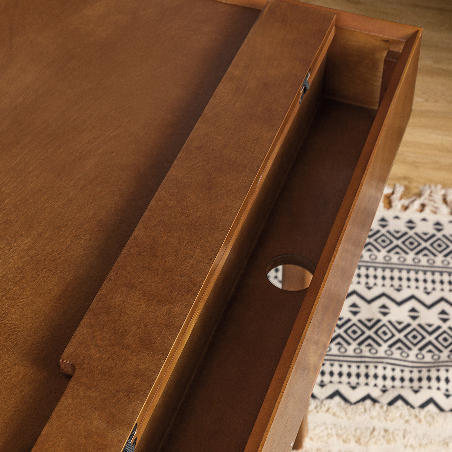 Edward-Walnut-Mid-Century-Modern-Charging-Desk-with-Drawers-4