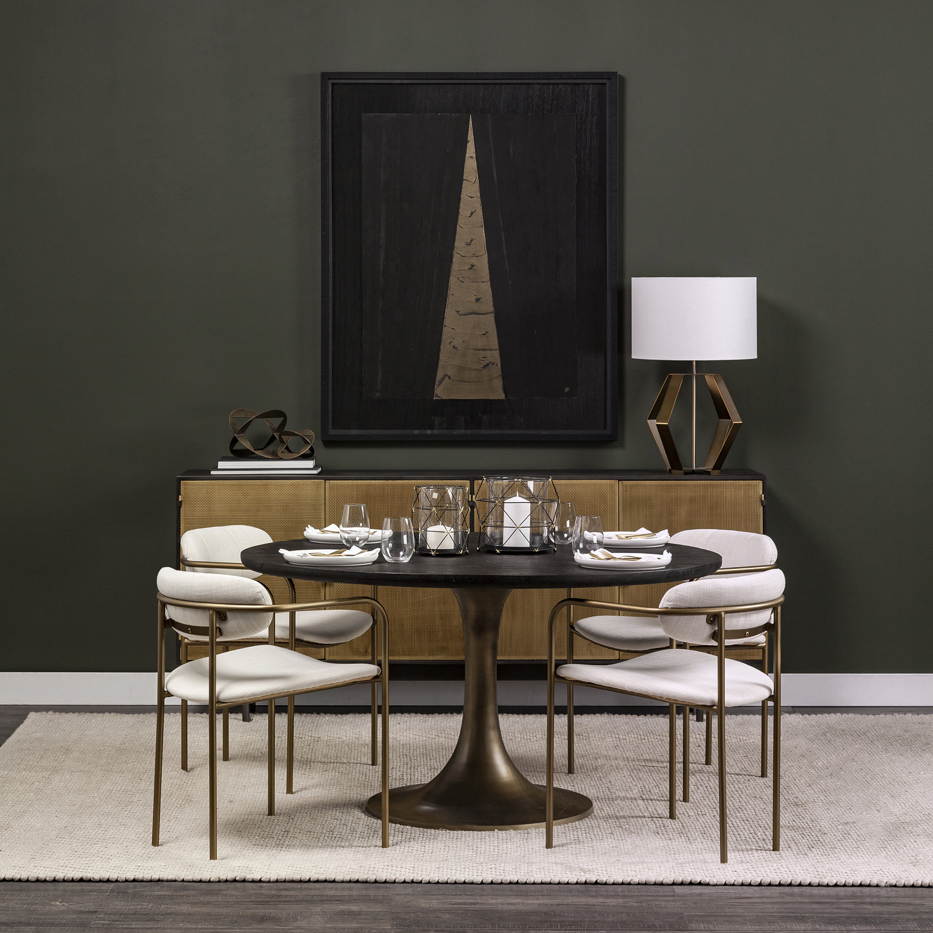 Edwards-26H-Gold-Metal-Base-w-Cream-Fabric-Shade-Table-Lamp-3