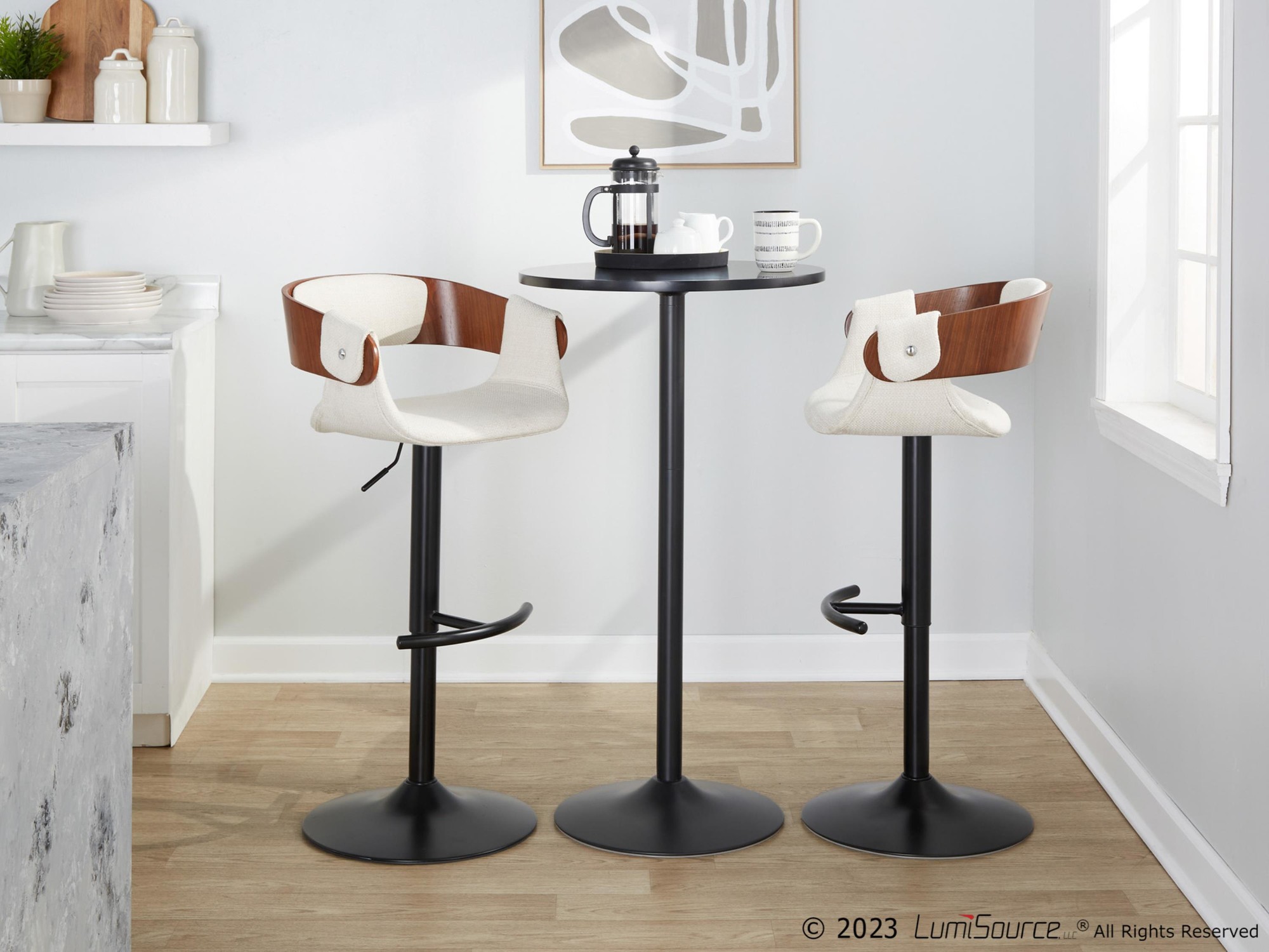 Elisa-Mid-Century-Modern-Cream-Fabric-Adjustable-Barstools-w-Rounded-T-Footrest-Set-of-2-3