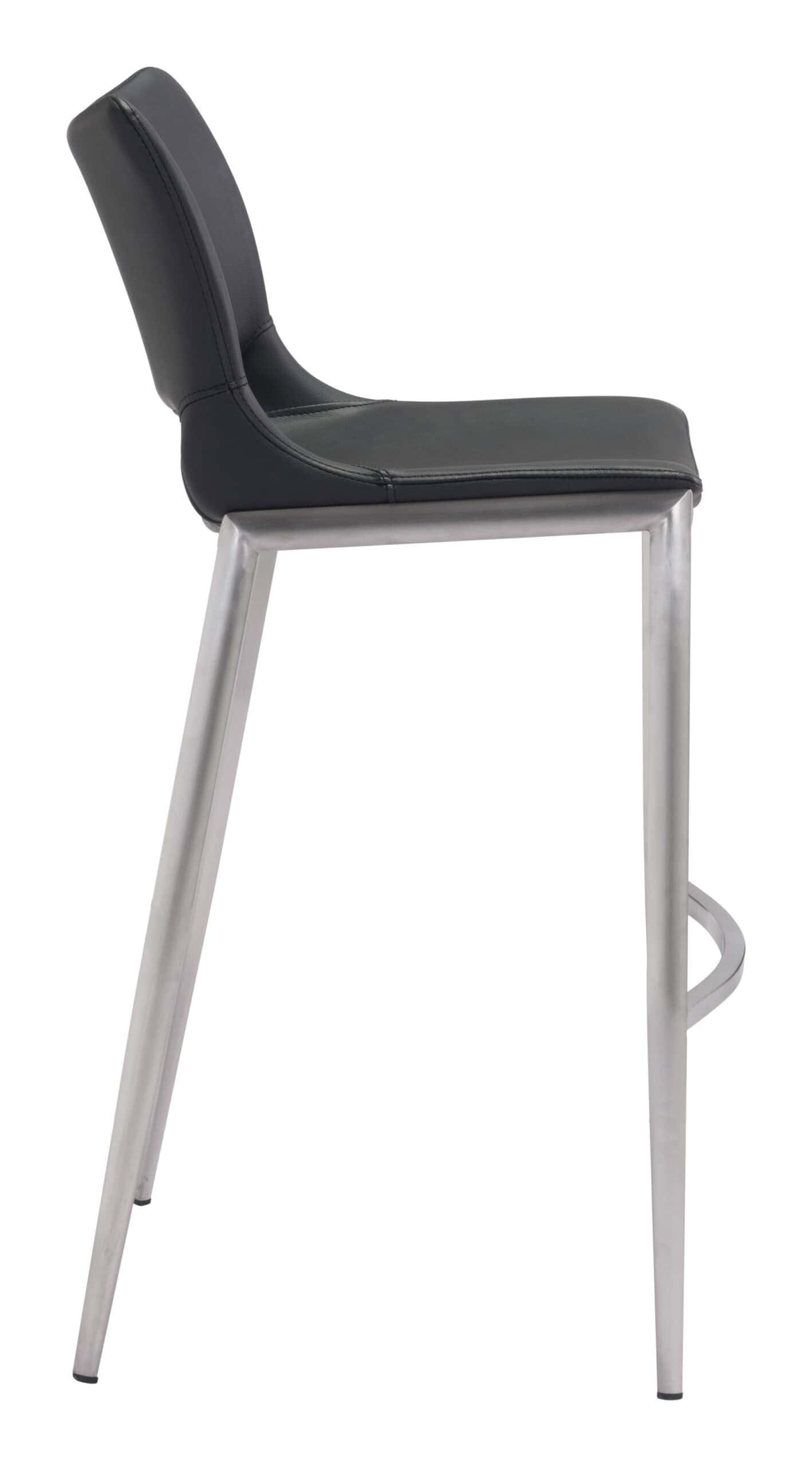 Ergonomic-Black-Faux-Leather-Barstool-with-Footrest-and-Steel-Frame-Set-of-2-3