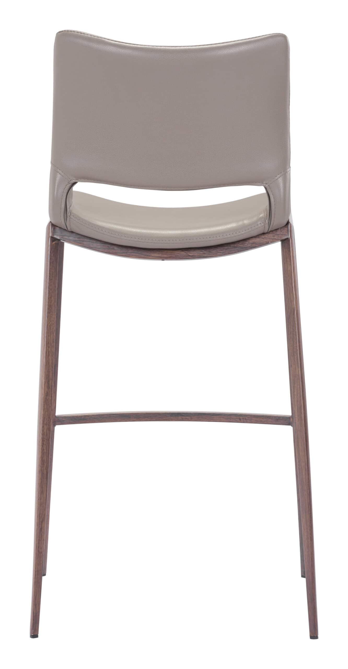 Ergonomic-Brown-Faux-Leather-Barstool-with-Walnut-Frame-Set-of-2-6