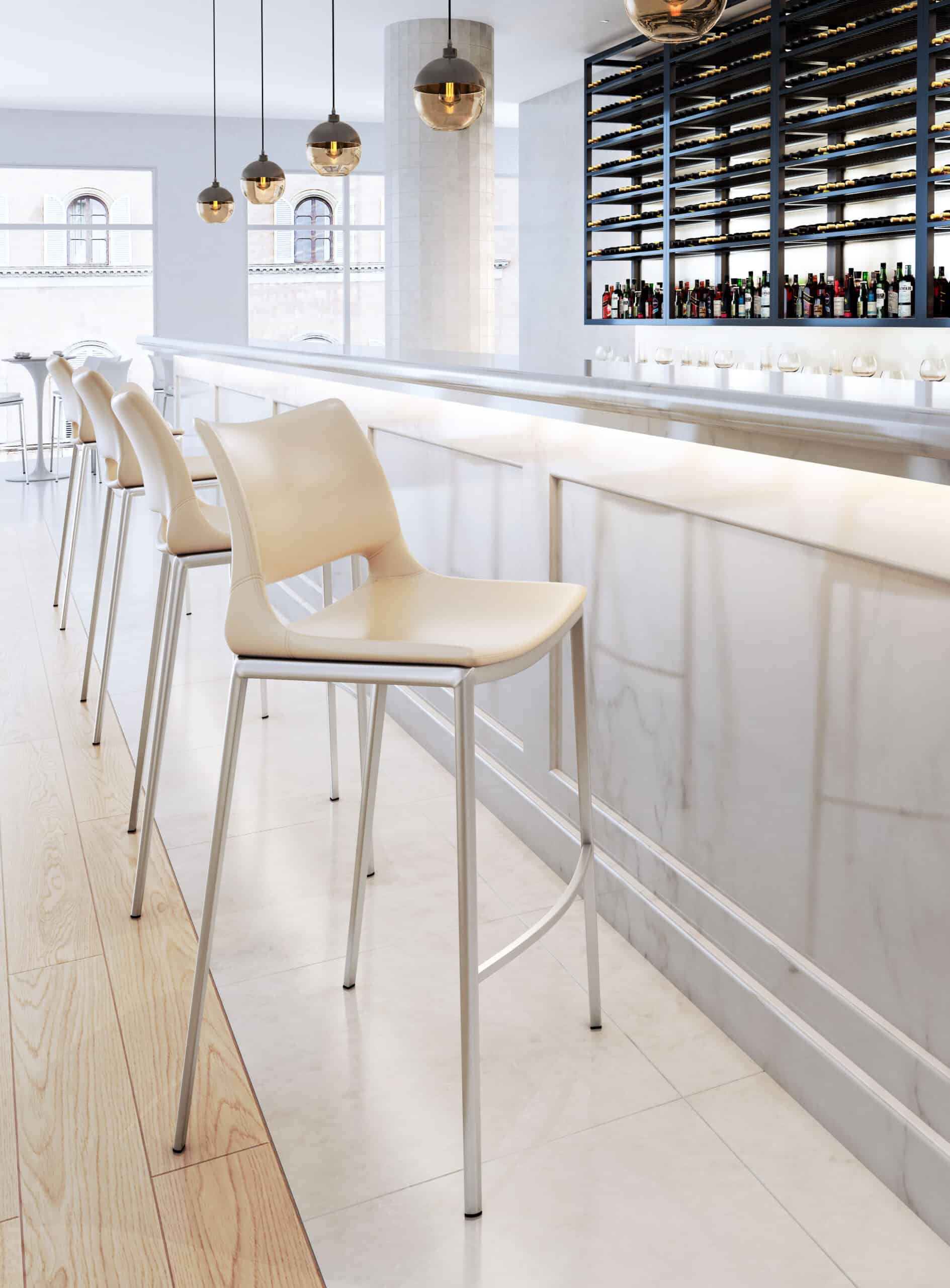 Ergonomic-Light-Pink-Barstools-with-Footrest-and-Steel-Frame-Set-of-2-1