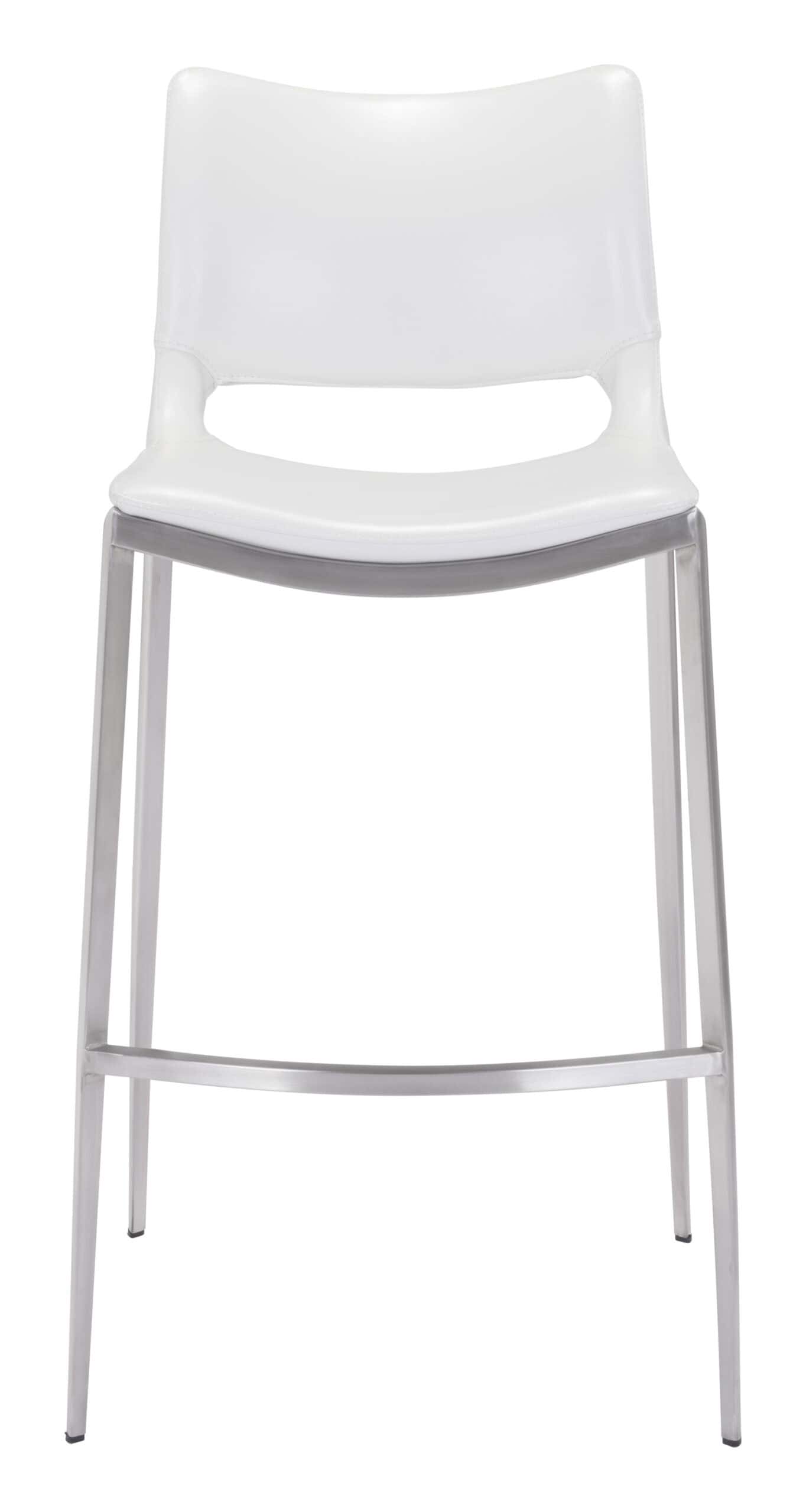Ergonomic-White-Faux-Leather-Barstool-with-Stainless-Steel-Frame-Set-of-2-4