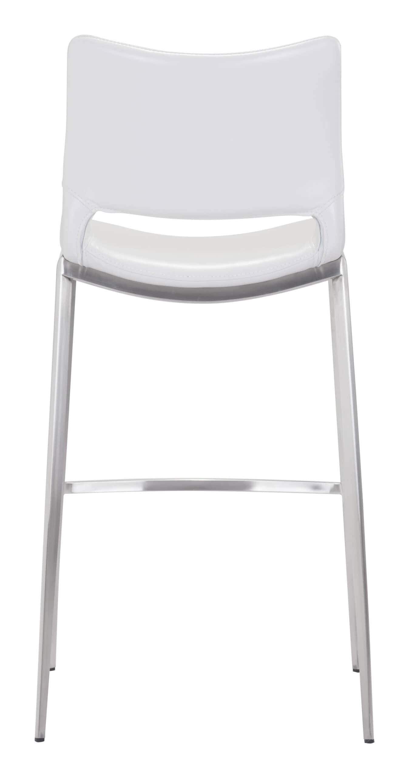 Ergonomic-White-Faux-Leather-Barstool-with-Stainless-Steel-Frame-Set-of-2-5