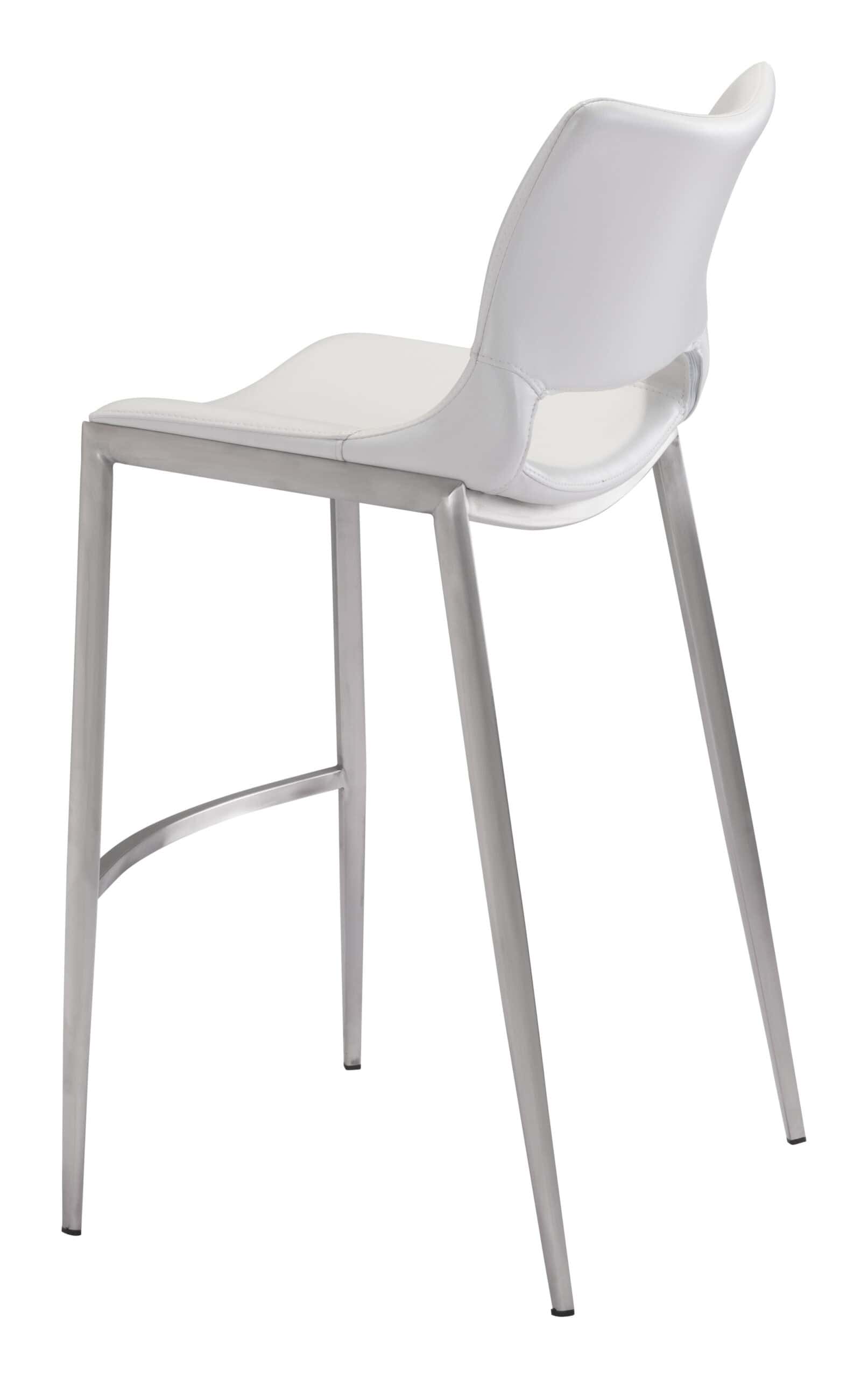 Ergonomic-White-Faux-Leather-Barstool-with-Stainless-Steel-Frame-Set-of-2-6