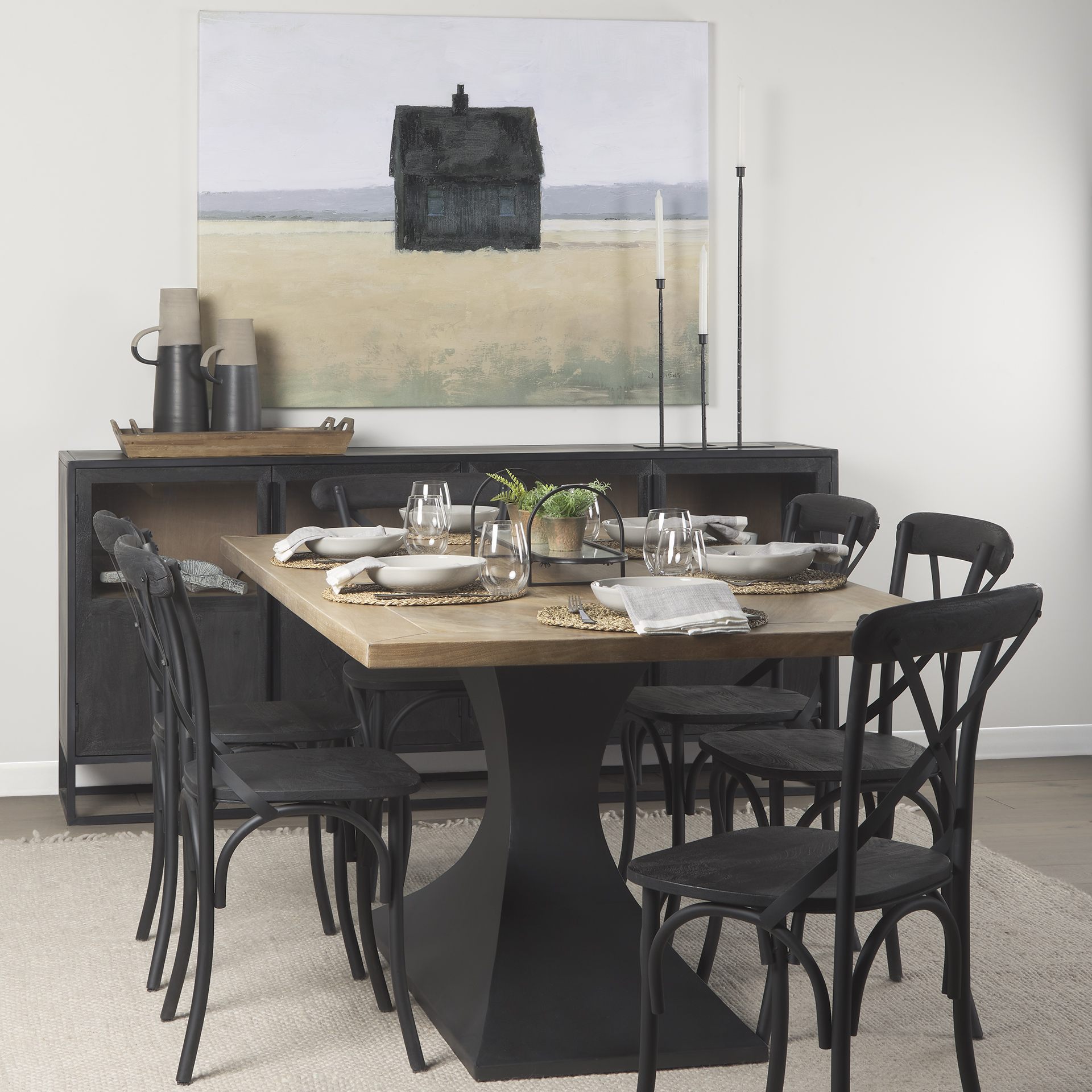 Evianna-30L-x-7W-x-7H-Mirrored-WBlack-Metal-Frame-Tray-1