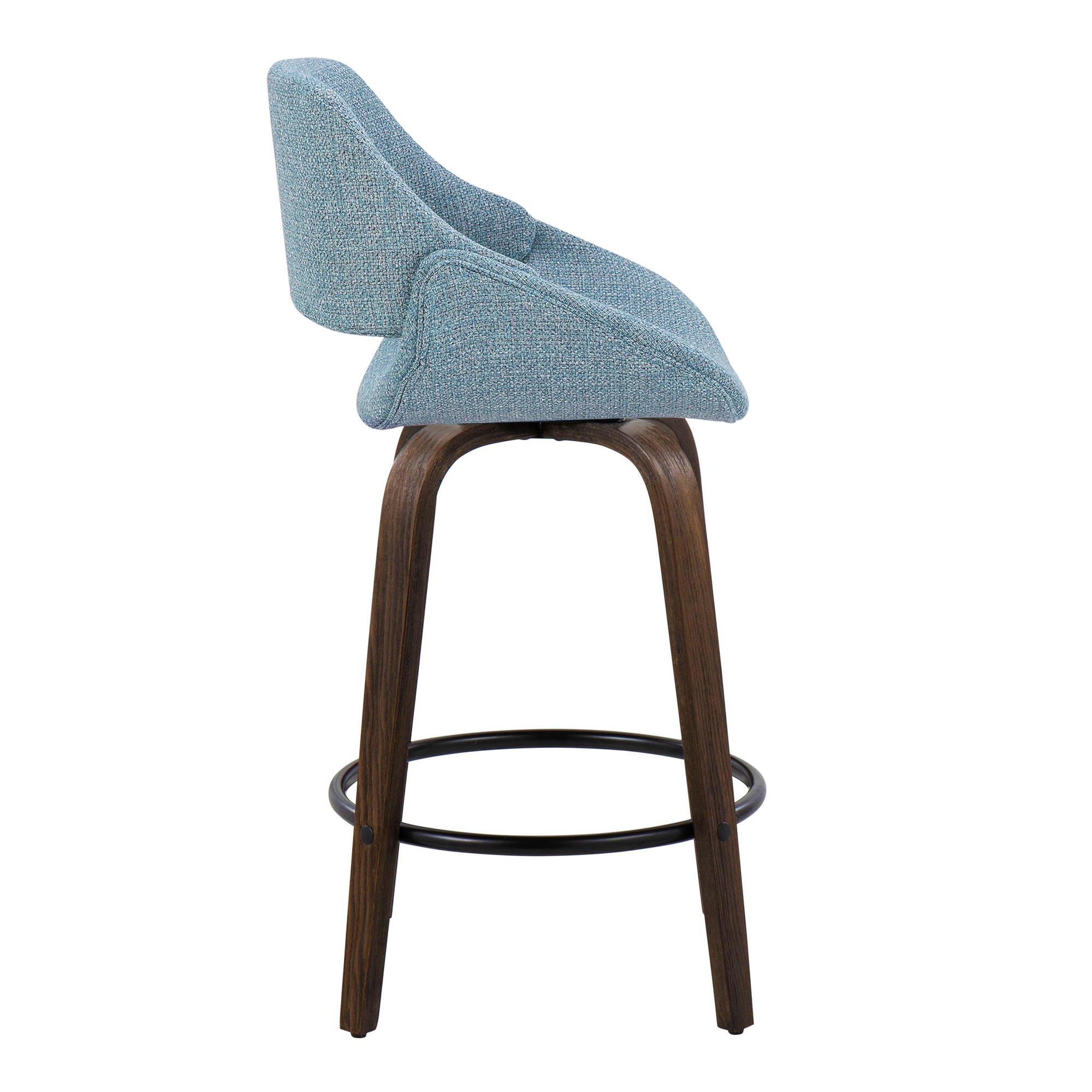 Fabrico-26-Inch-Mid-Century-Modern-Swivel-Counter-Stools-in-Walnut-and-Blue-Fabric-Set-of-2-Set-of-2-6