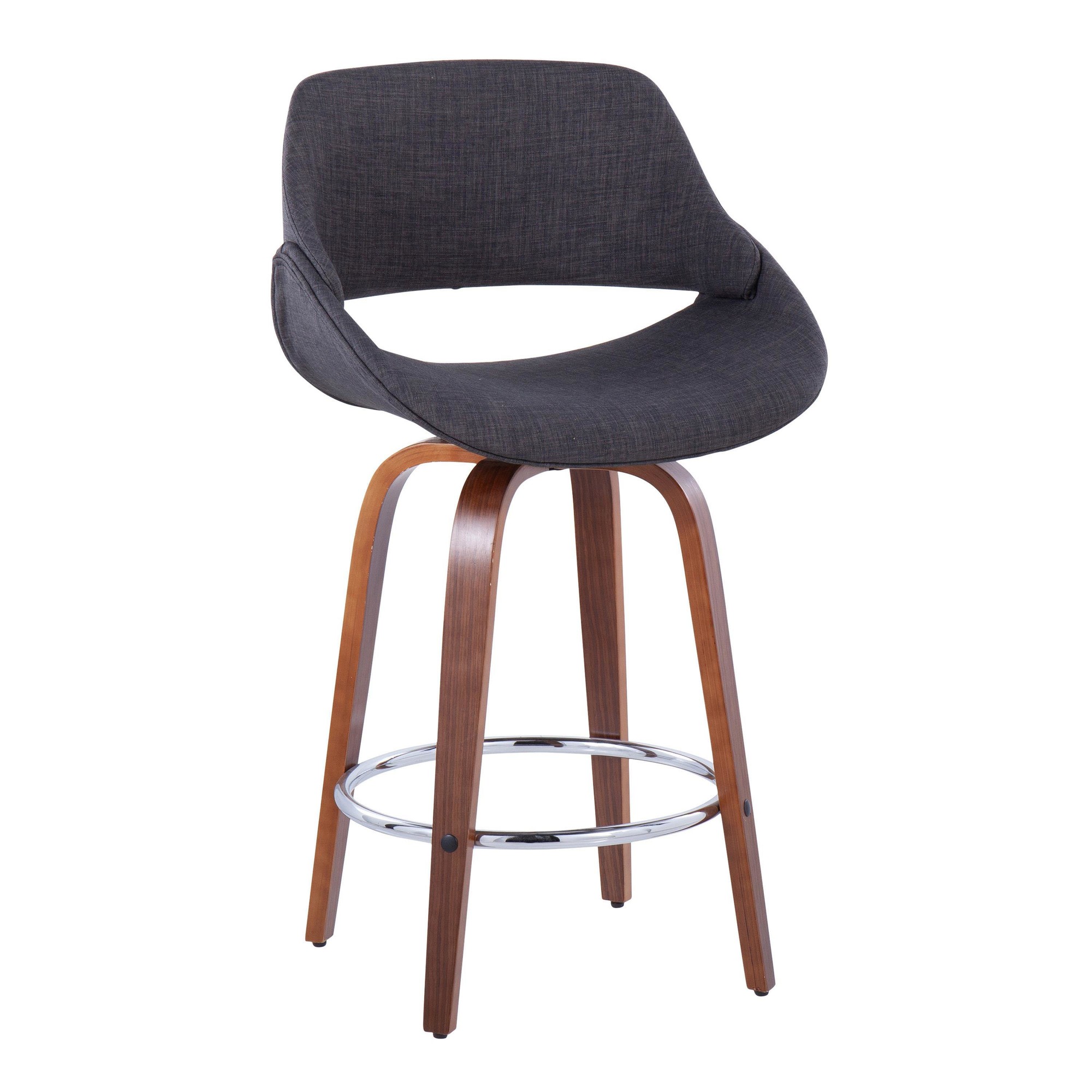 Fabrico-26-Inch-Mid-Century-Modern-Swivel-Counter-Stools-in-Walnut-and-Charcoal-Fabric-Set-of-2-Set-of-2-3