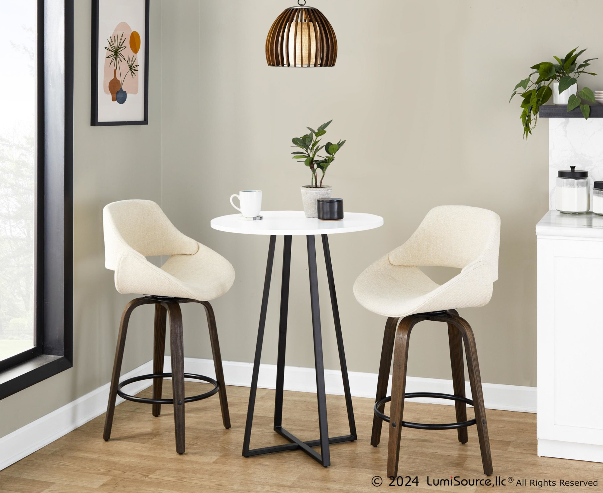 Fabrico-26-Inch-Mid-Century-Modern-Swivel-Counter-Stools-in-Walnut-and-Cream-Fabric-Set-of-2-Set-of-2-3