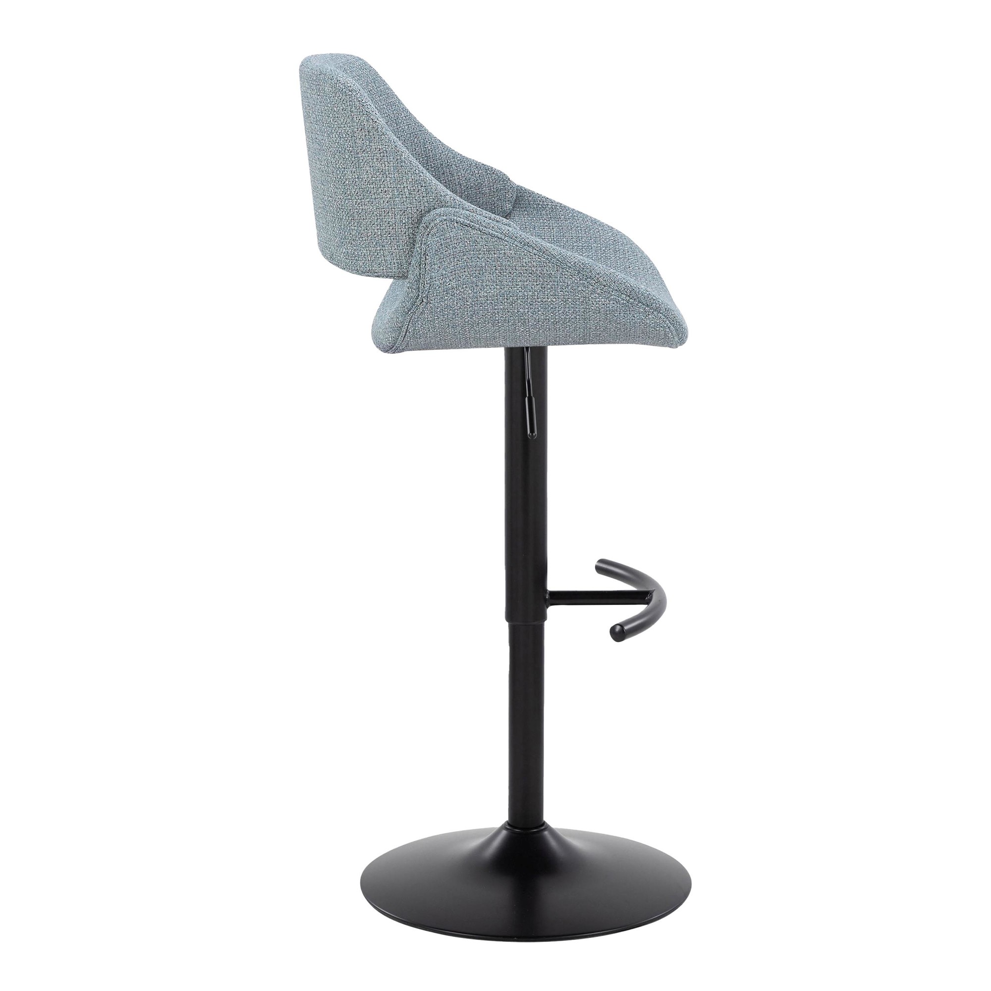 Fabrico-Black-Metal-Blue-Noise-Contemporary-Swivel-Barstools-Set-of-2-4