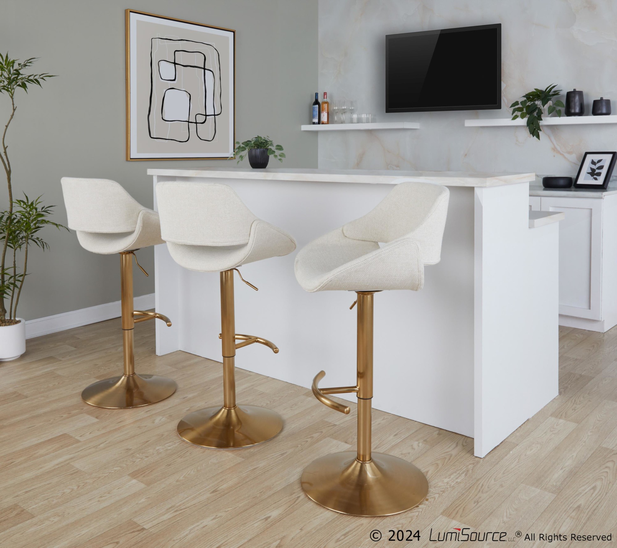 Fabrico-Cream-Noise-Gold-Contemporary-Adjustable-Swivel-Barstools-Set-of-2-1