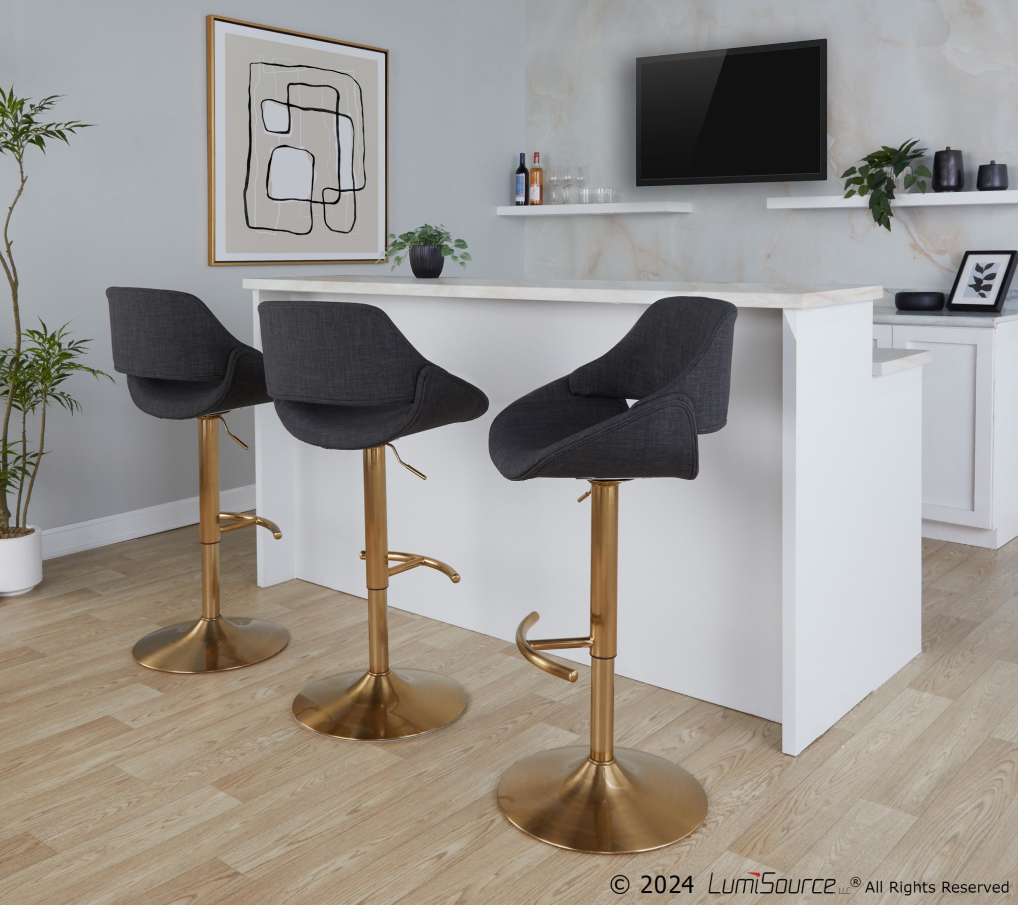 Fabrico-Gold-and-Charcoal-Contemporary-Adjustable-Swivel-Barstools-Set-of-2-1