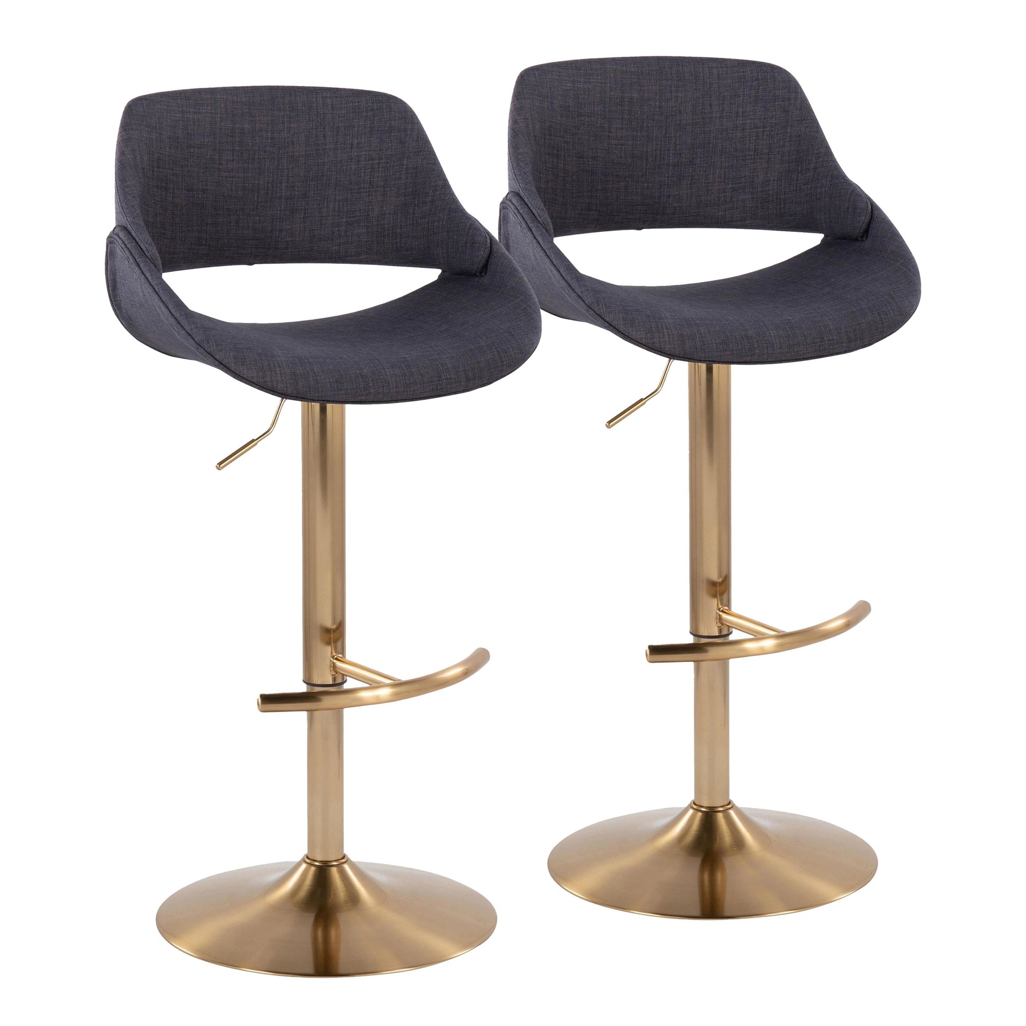 Fabrico-Gold-and-Charcoal-Contemporary-Adjustable-Swivel-Barstools-Set-of-2-2