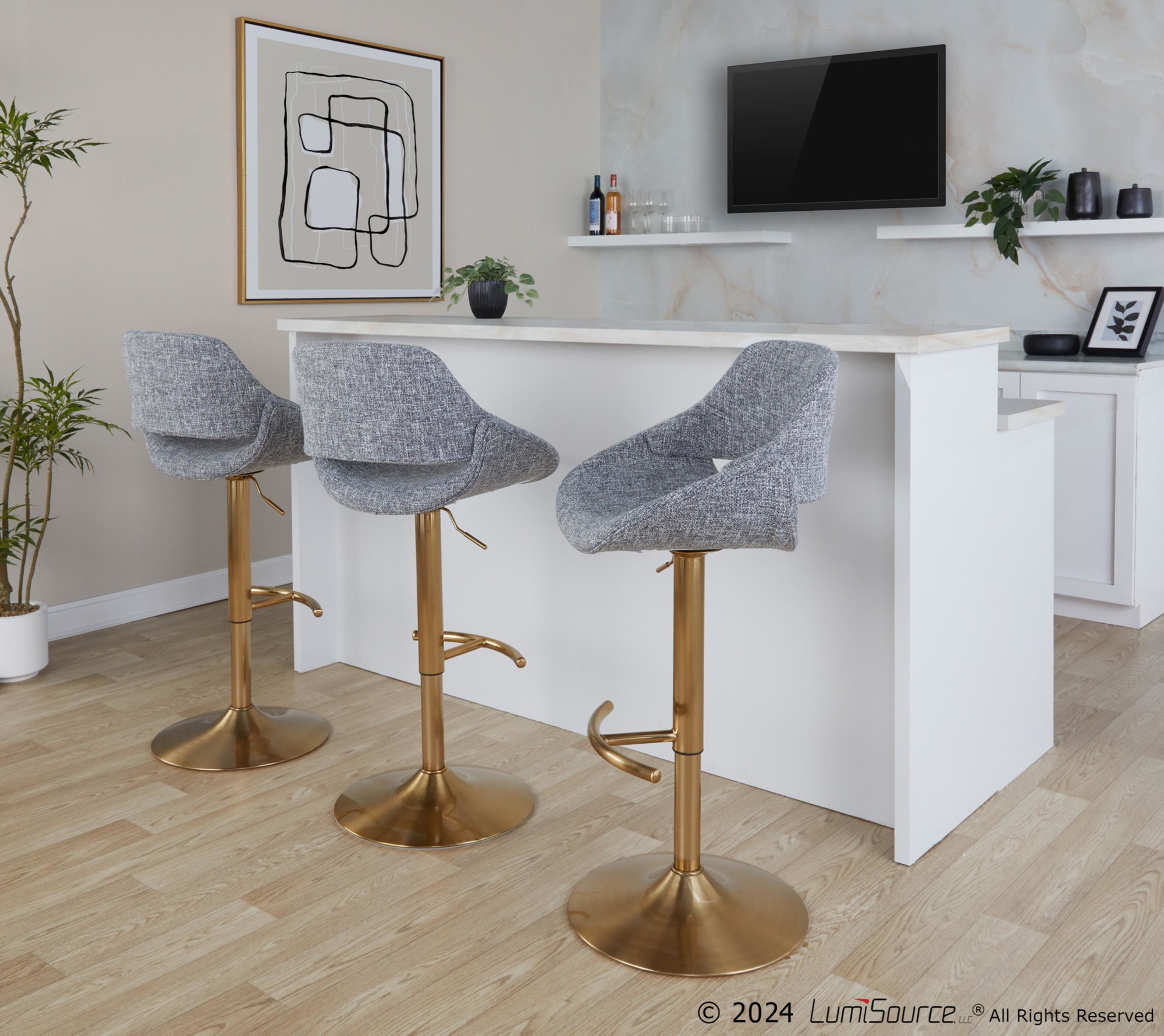 Fabrico-Gold-and-Grey-Contemporary-Swivel-Barstools-Set-of-2-1