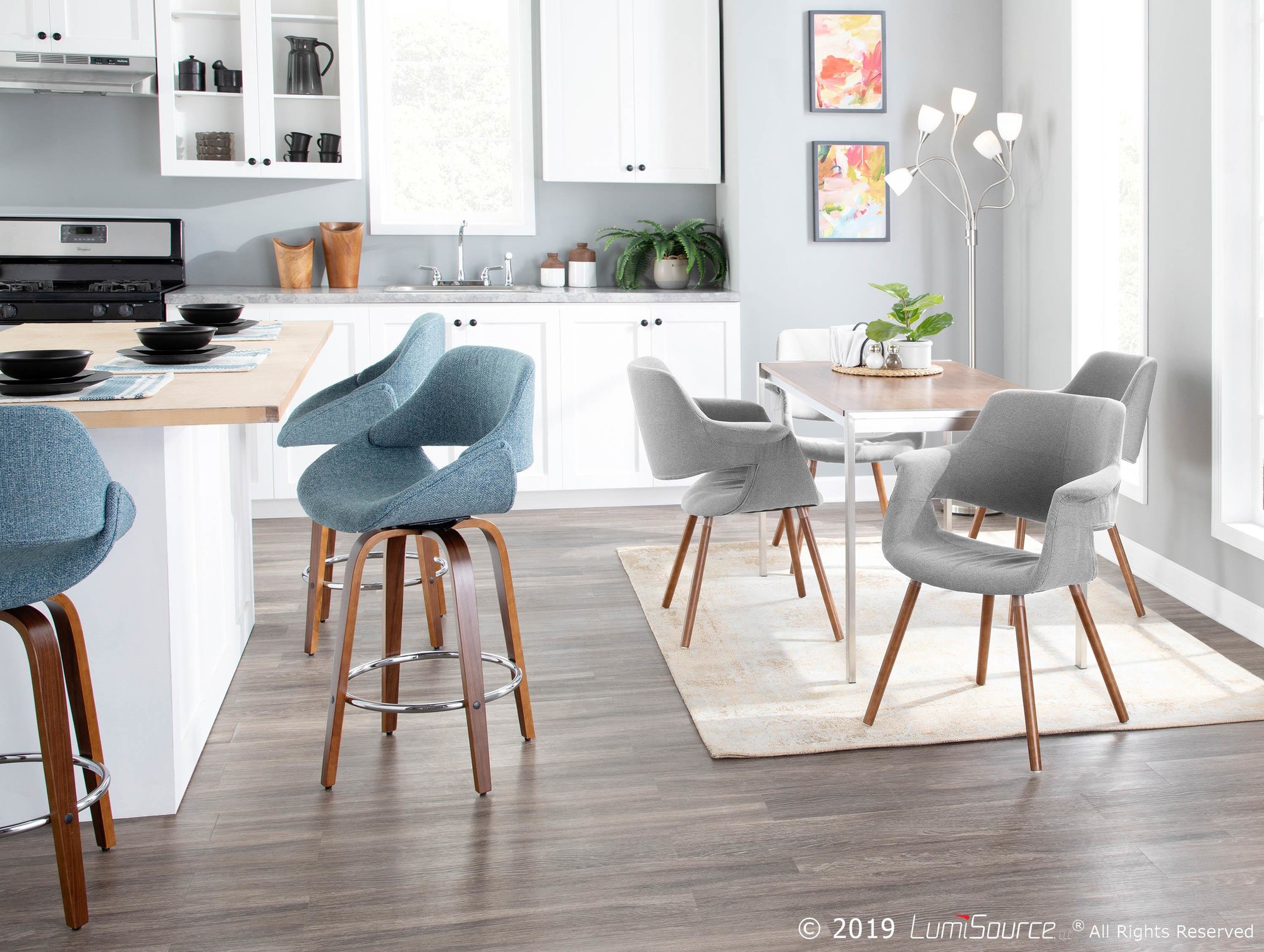 Fabrico-Mid-Century-Modern-Swivel-Counter-Stools-Walnut-Blue-Set-of-2-Set-of-2-1