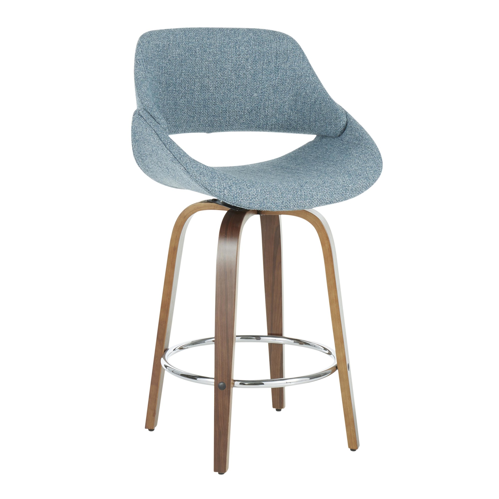 Fabrico-Mid-Century-Modern-Swivel-Counter-Stools-Walnut-Blue-Set-of-2-Set-of-2-4