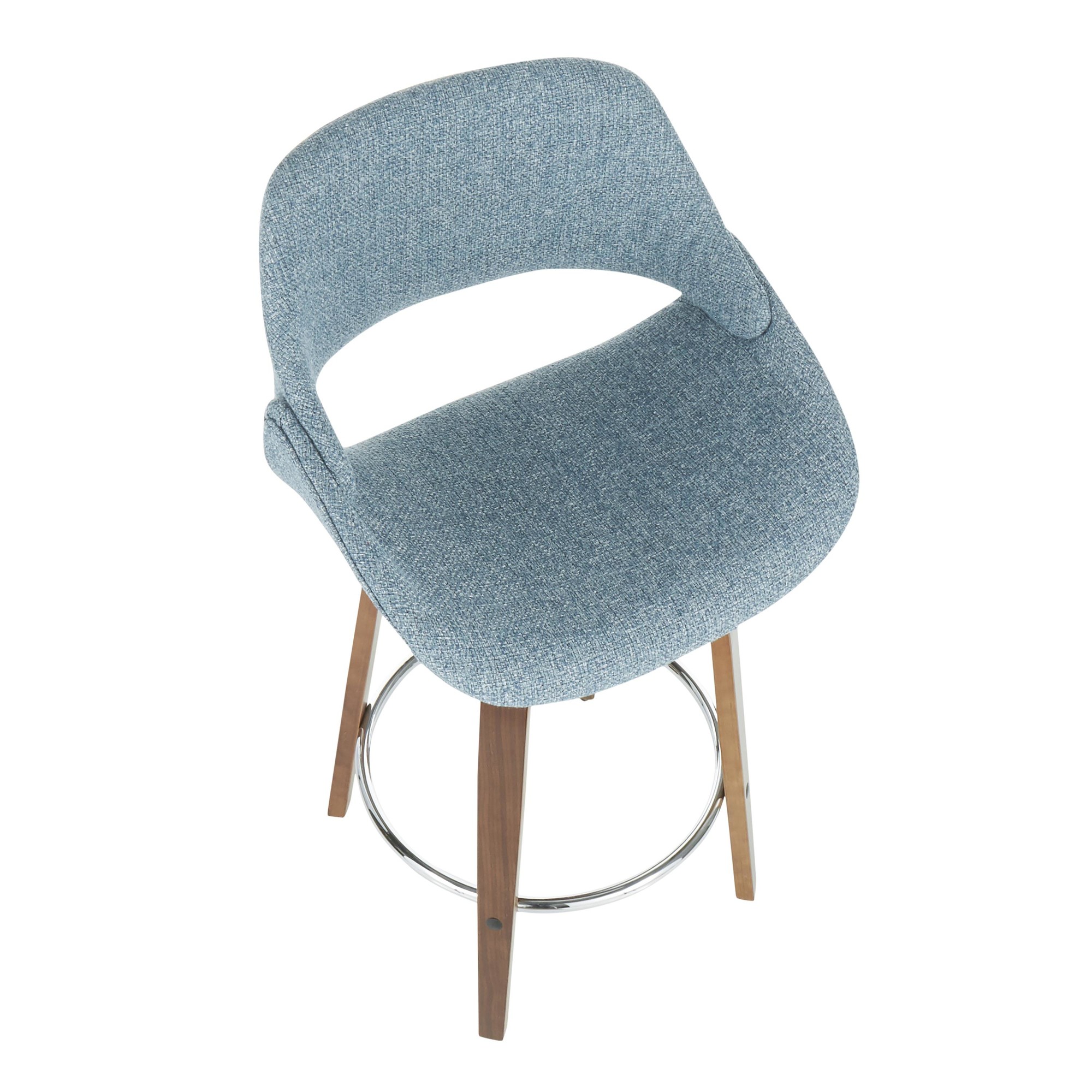 Fabrico-Mid-Century-Modern-Swivel-Counter-Stools-Walnut-Blue-Set-of-2-Set-of-2-9