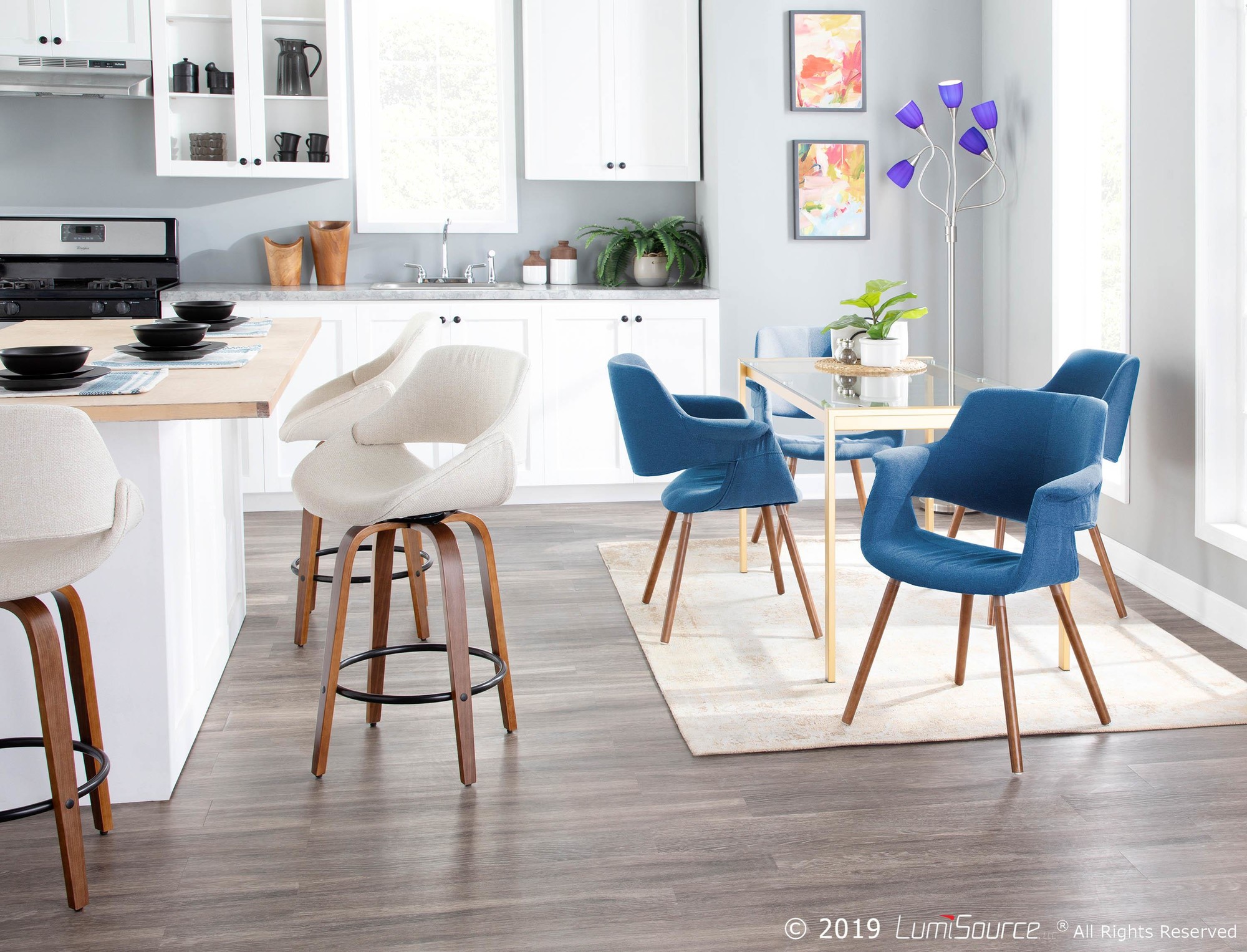 Fabrico-Mid-Century-Modern-Swivel-Counter-Stools-Walnut-Cream-Set-of-2-Set-of-2-1