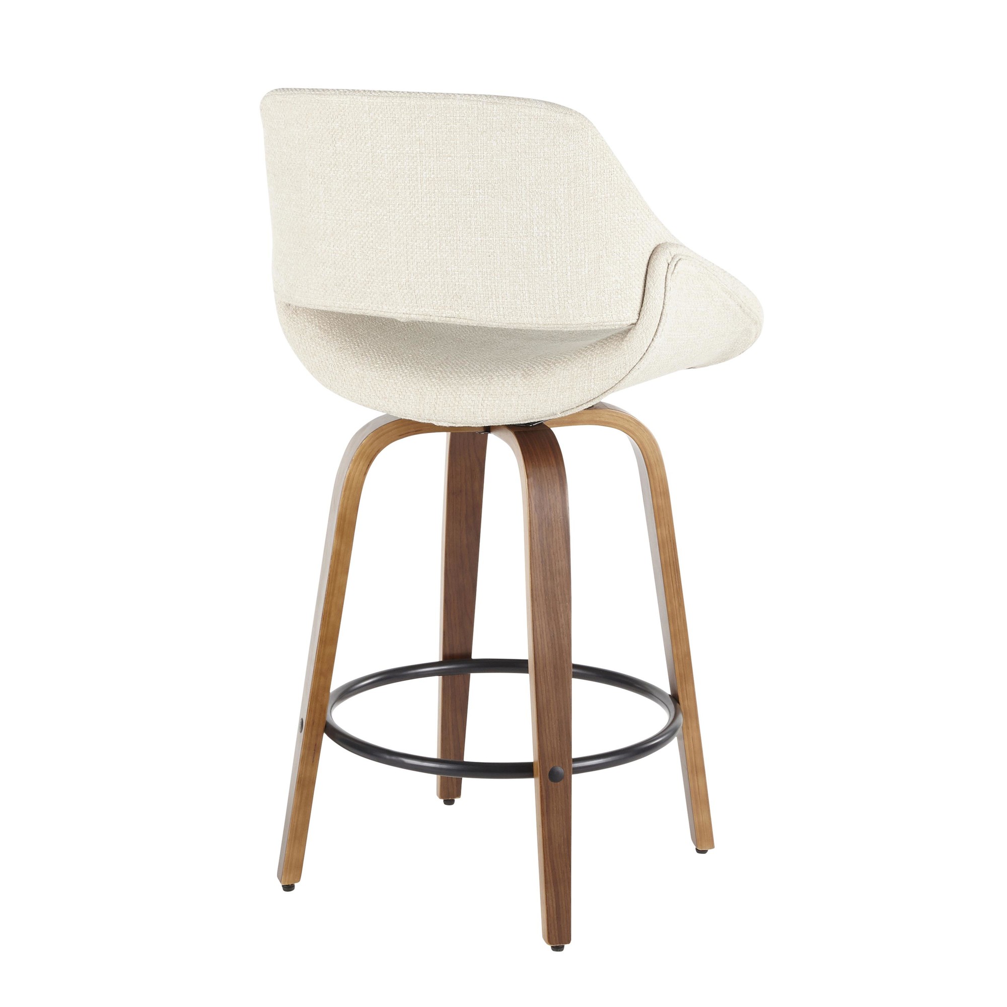 Fabrico-Mid-Century-Modern-Swivel-Counter-Stools-Walnut-Cream-Set-of-2-Set-of-2-6