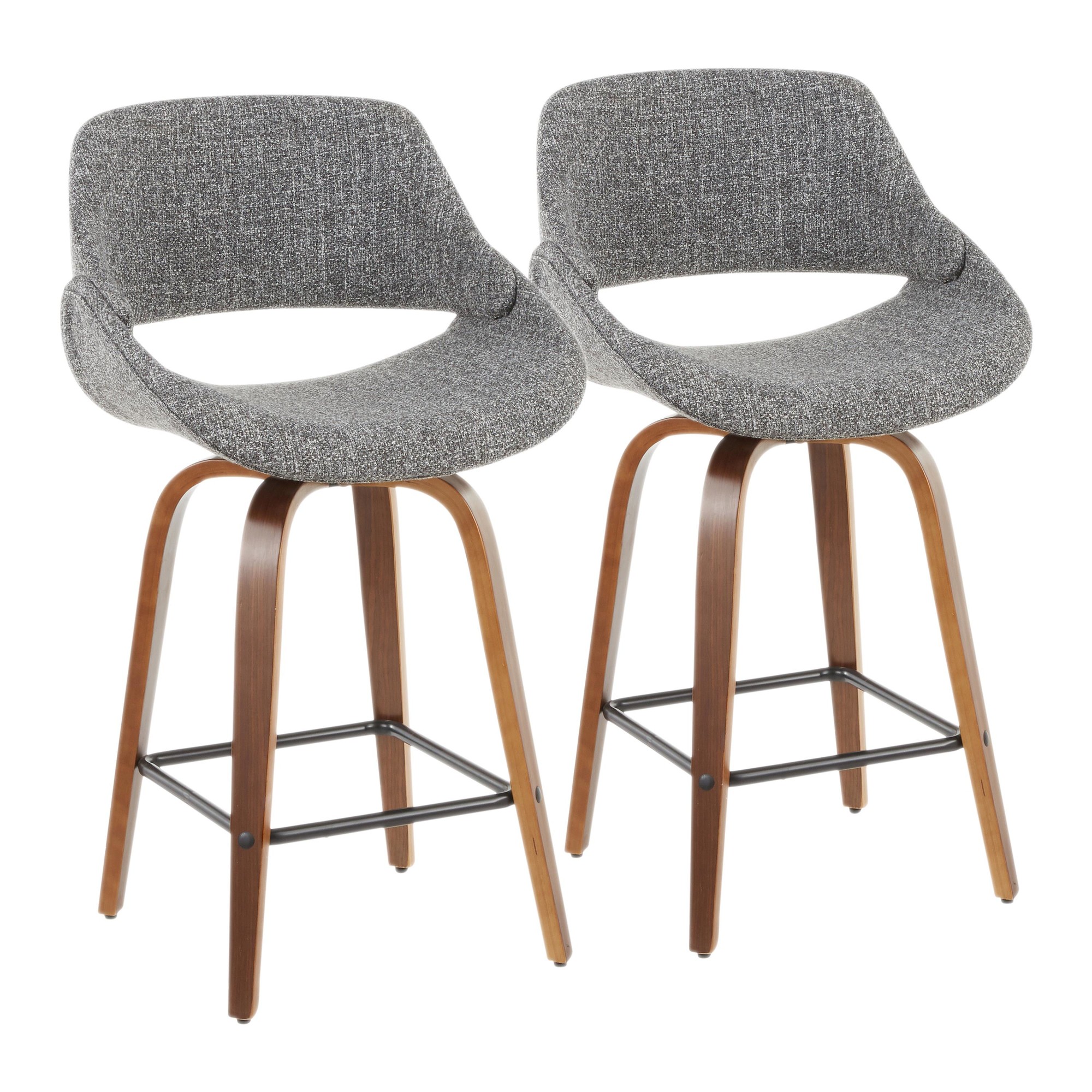 Fabrico-Walnut-and-Grey-Mid-Century-Modern-Counter-Stools-Set-of-2-4