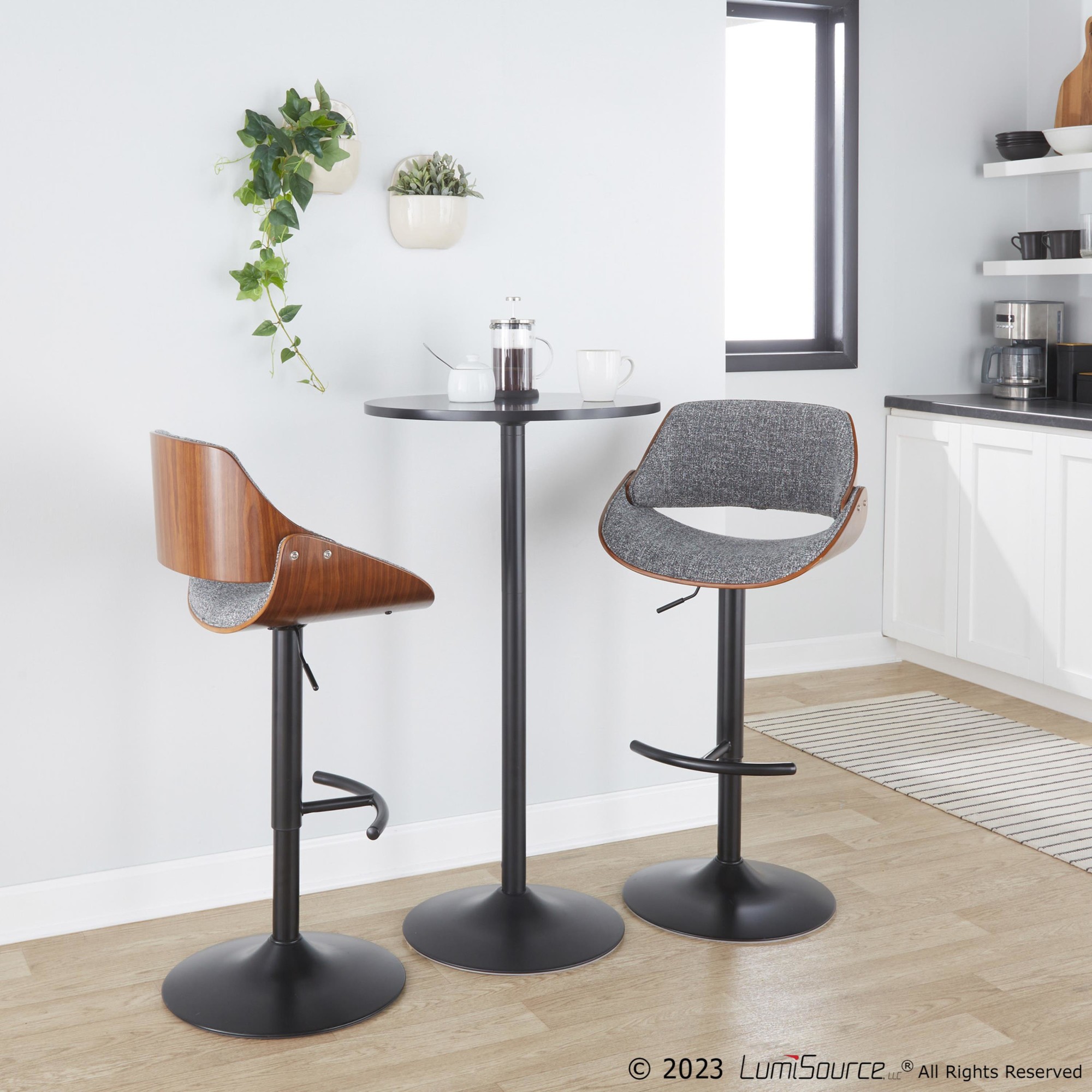 Fabrizzi-Mid-Century-Modern-Walnut-and-Grey-Adjustable-Barstool-Set-of-2-2