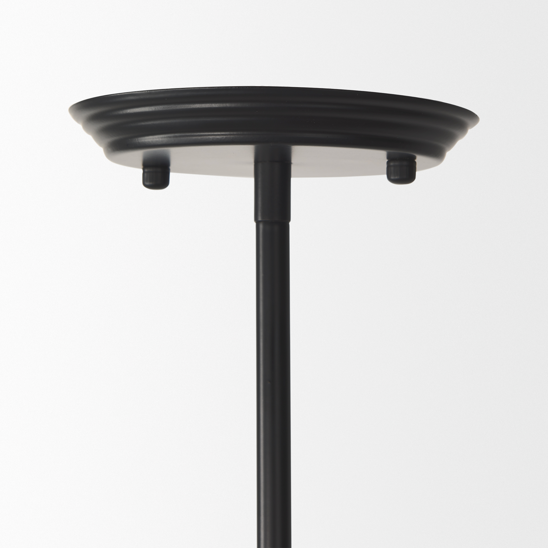 Farrah-Frosted-Glass-Globe-set-in-Matte-Black-Metal-Pendant-Ceiling-Light-4
