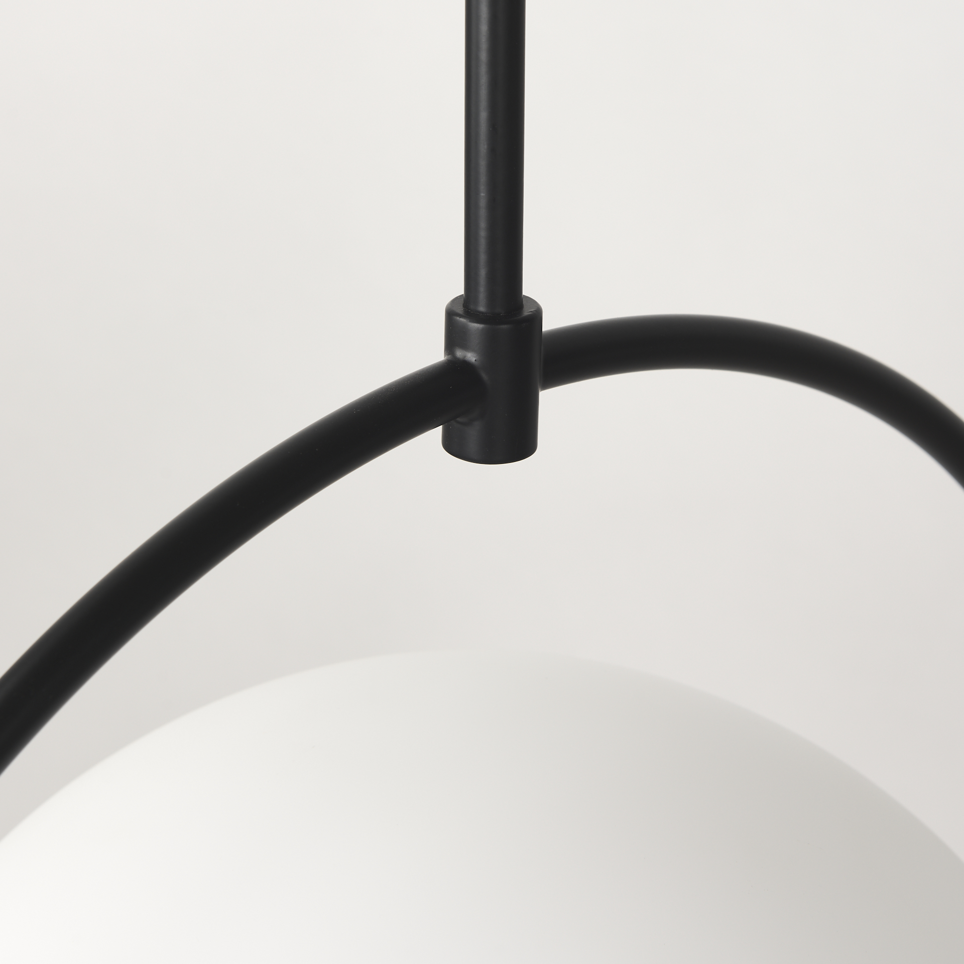Farrah-Frosted-Glass-Globe-set-in-Matte-Black-Metal-Pendant-Ceiling-Light-6