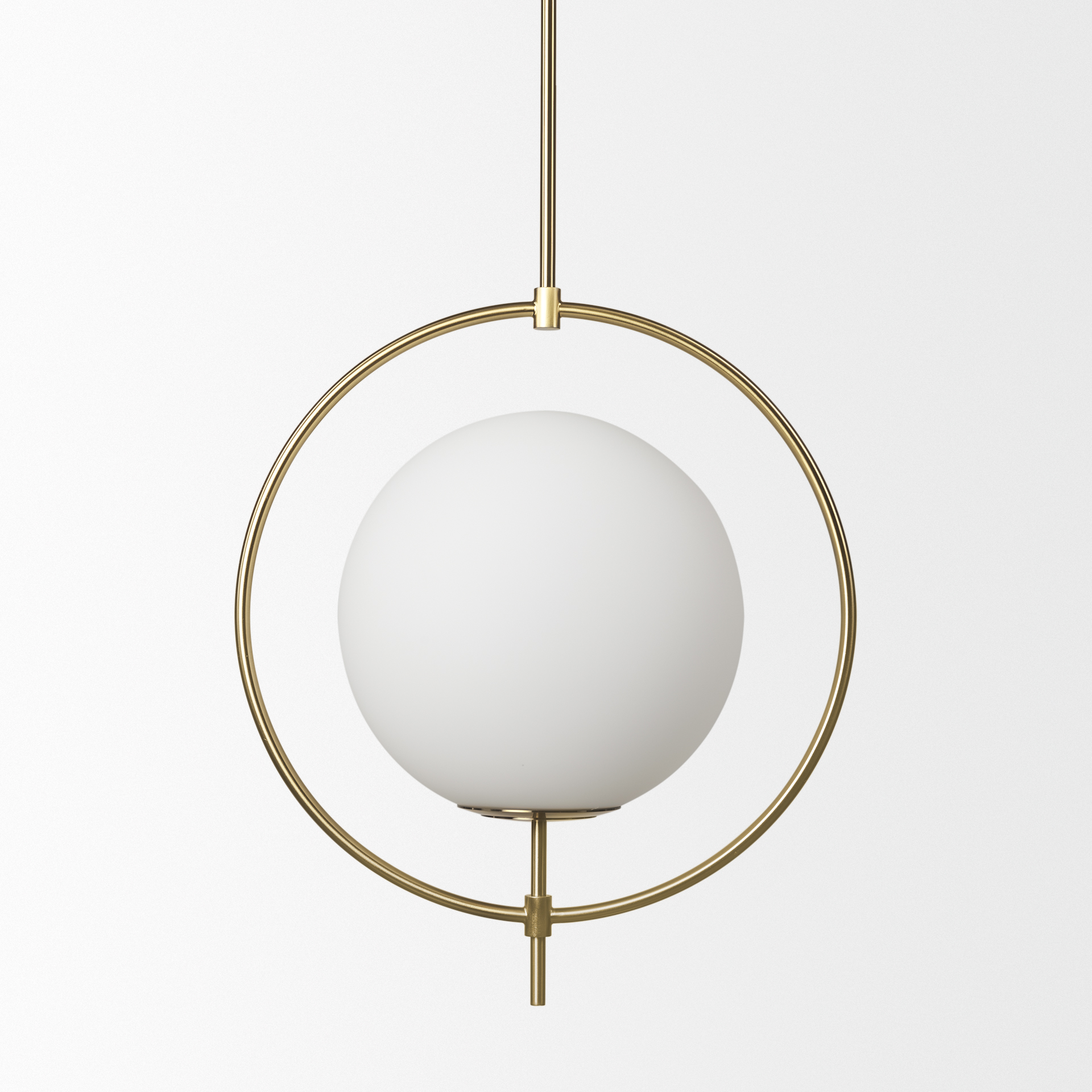 Farrah-Frosted-Glass-Globe-w-Gold-Metal-Pendant-Light-3