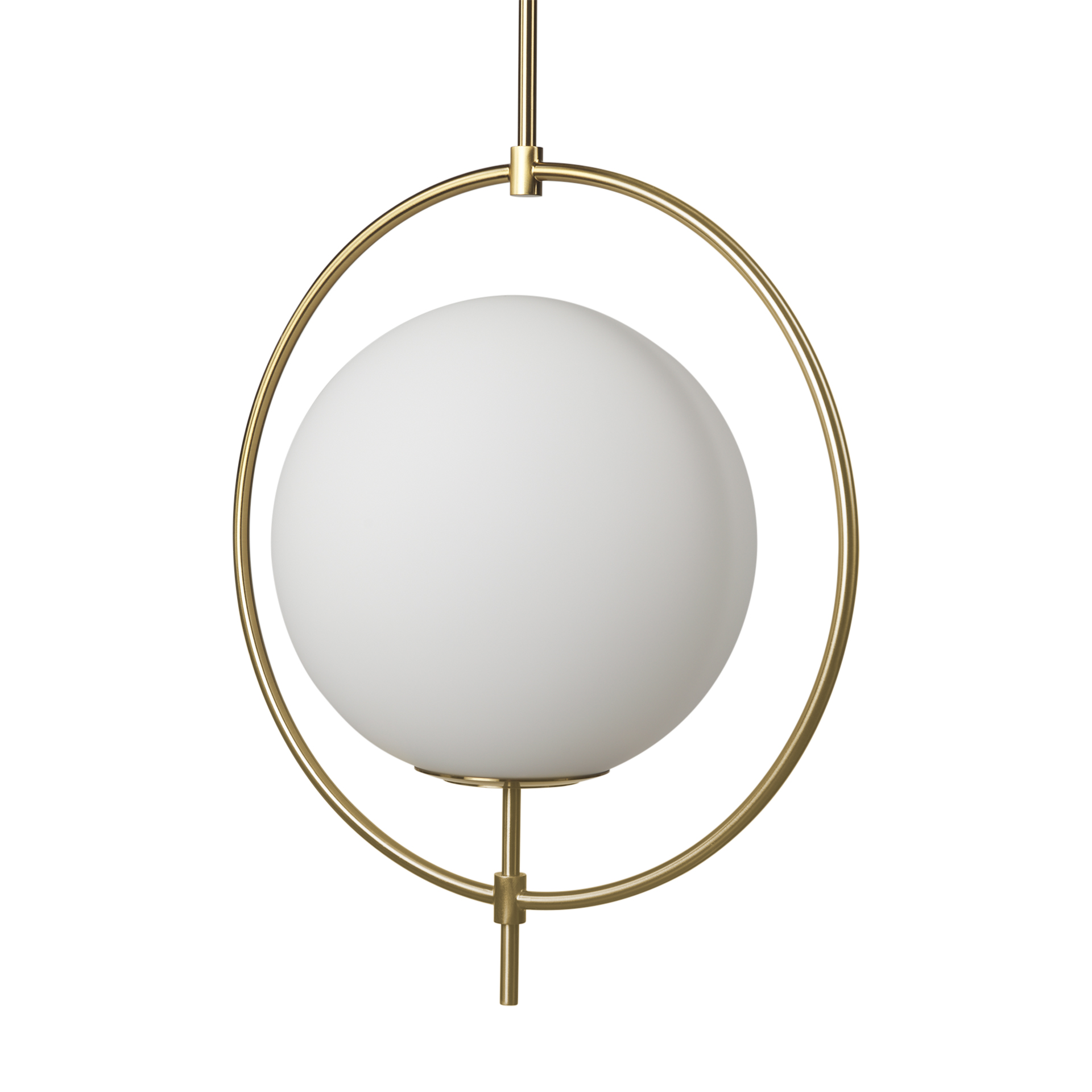 Farrah-Frosted-Glass-Globe-w-Gold-Metal-Pendant-Light