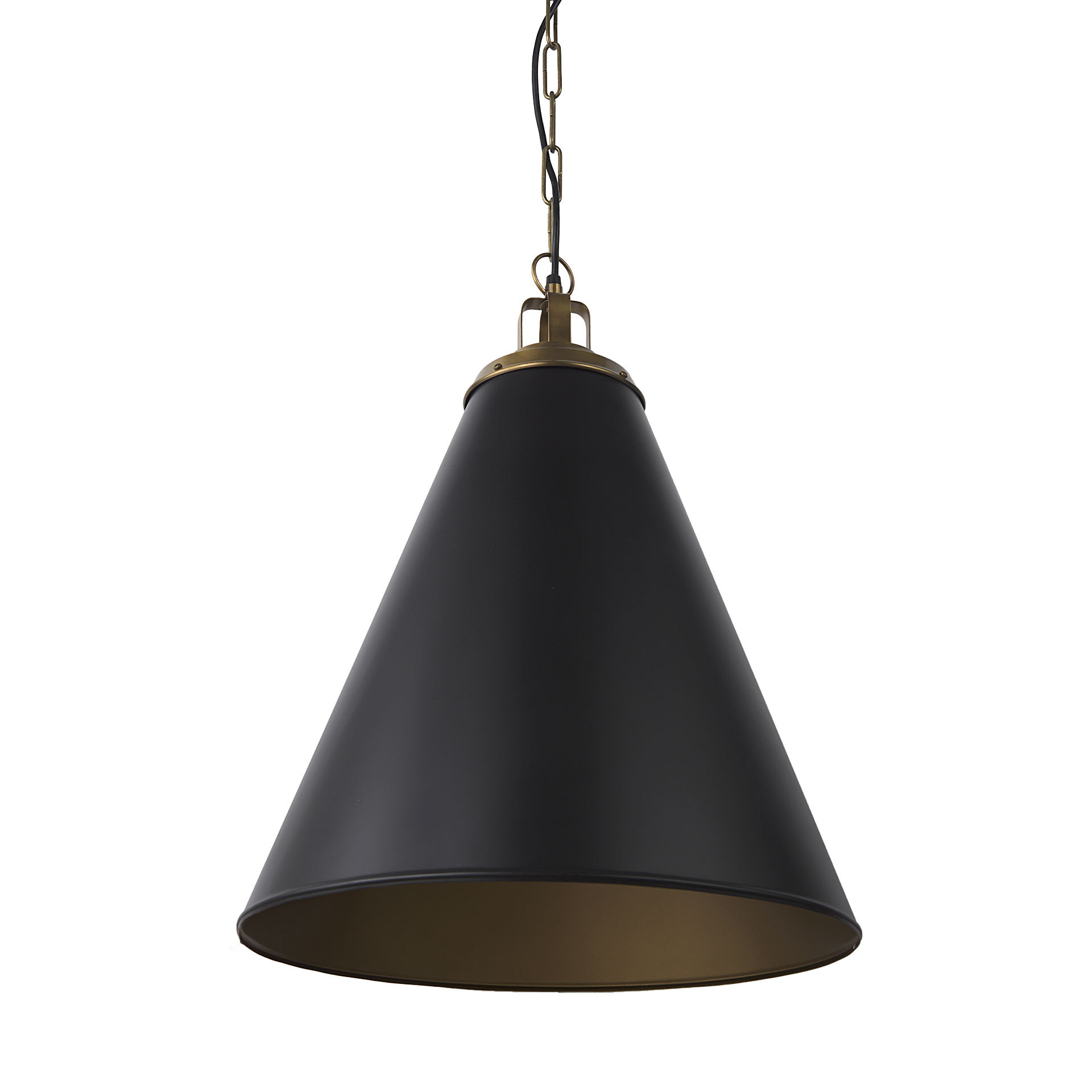 Fenton-18.0L-x-18.0W-x-23.0H-Black-WAntiqued-Gold-Accents-Pendant-Light