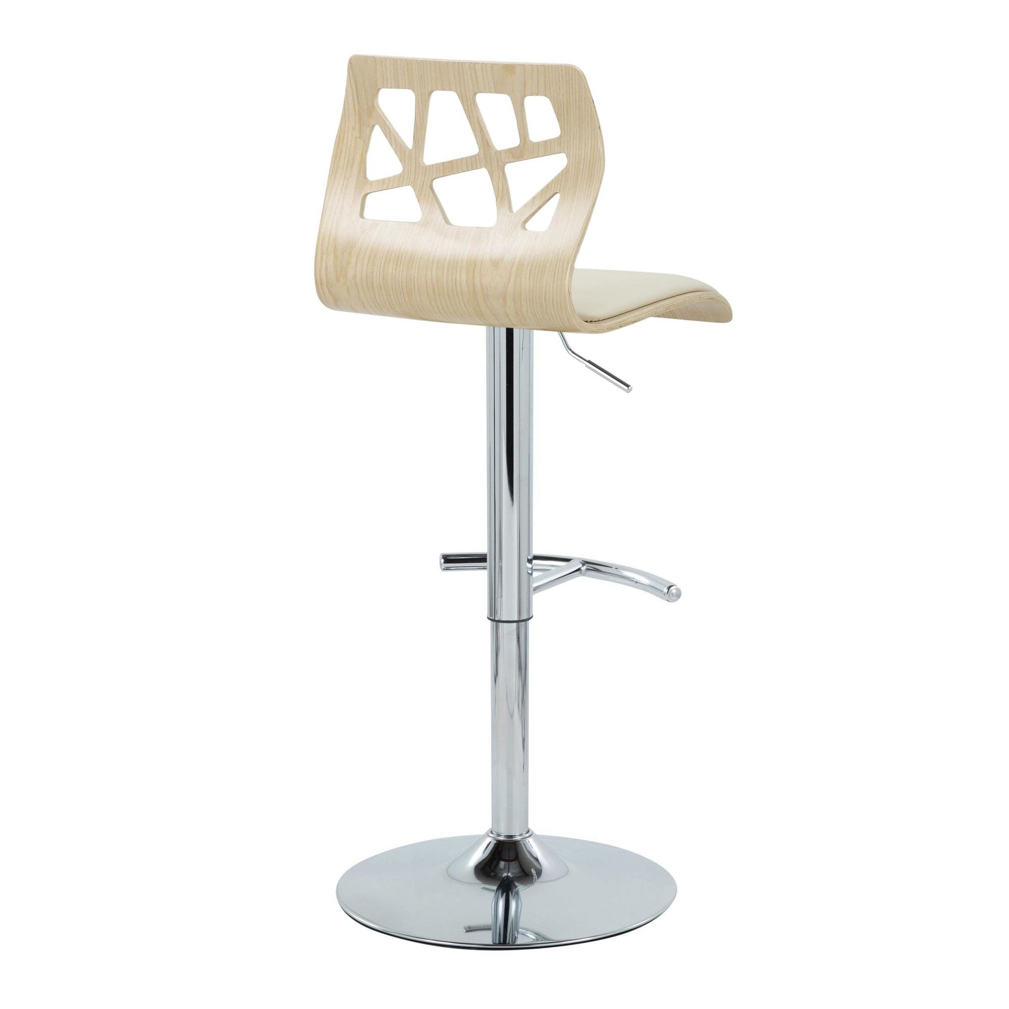 Folia-Cream-Faux-Leather-Chrome-Contemporary-Adjustable-Barstool-Set-of-2-7