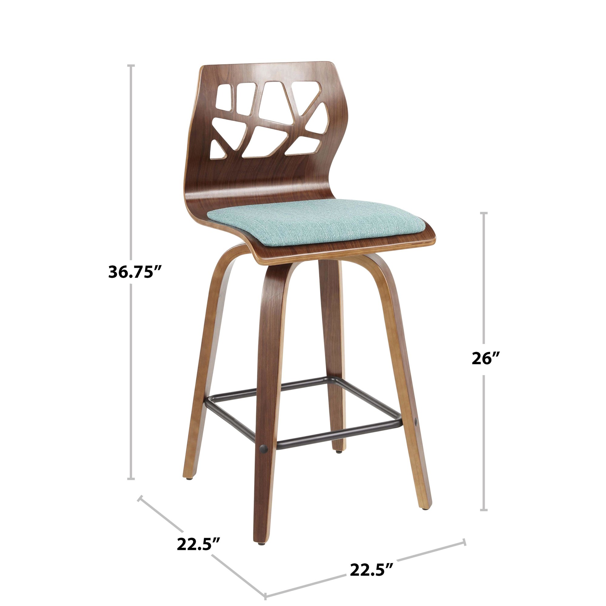 Folia-Mid-Century-Modern-Walnut-Wood-Light-Grey-Counter-Stools-Set-of-2-15