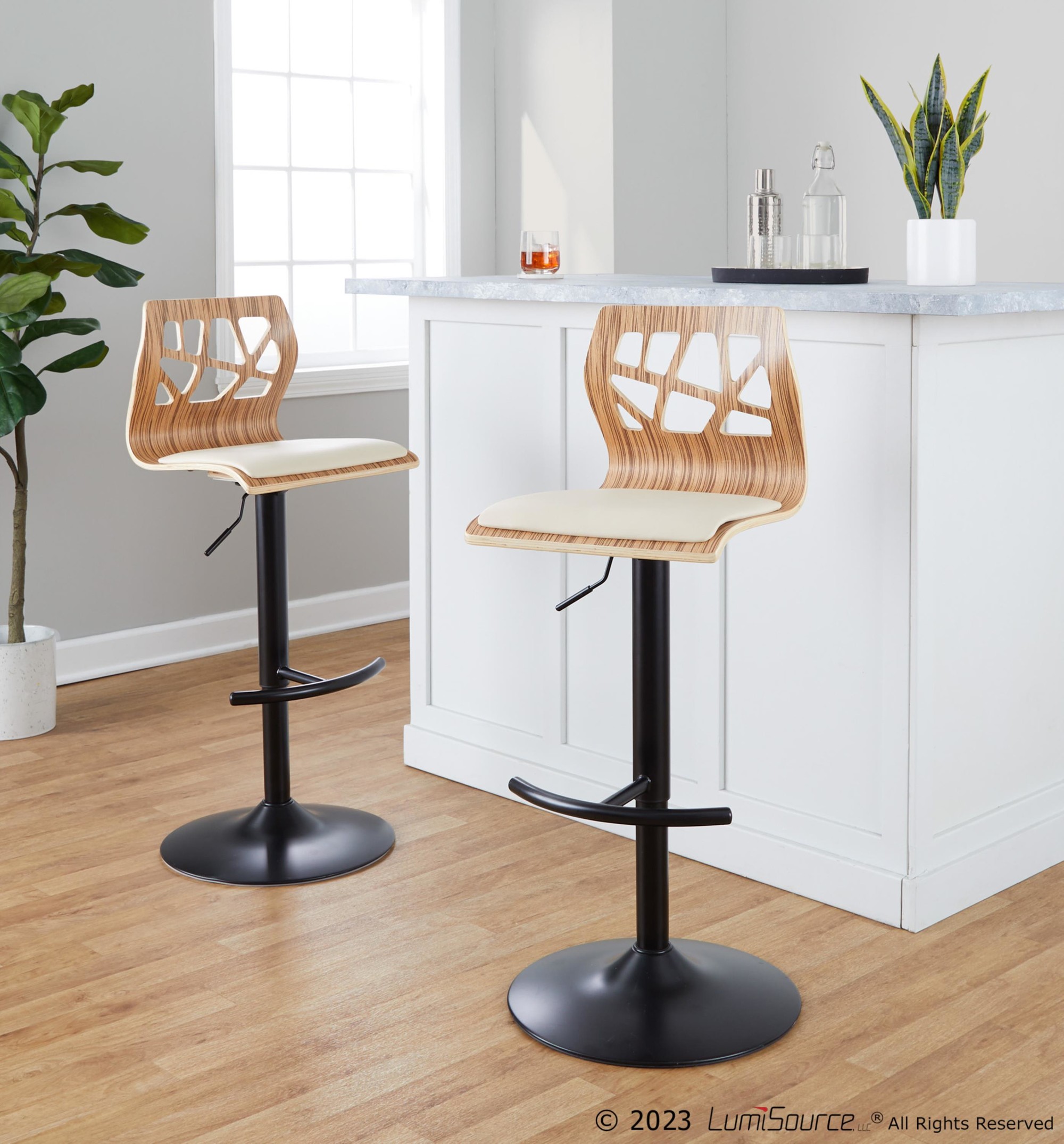 Folia-Mid-Century-Modern-Zebra-Wood-Barstool-Cream-Faux-Leather-Set-of-2-1