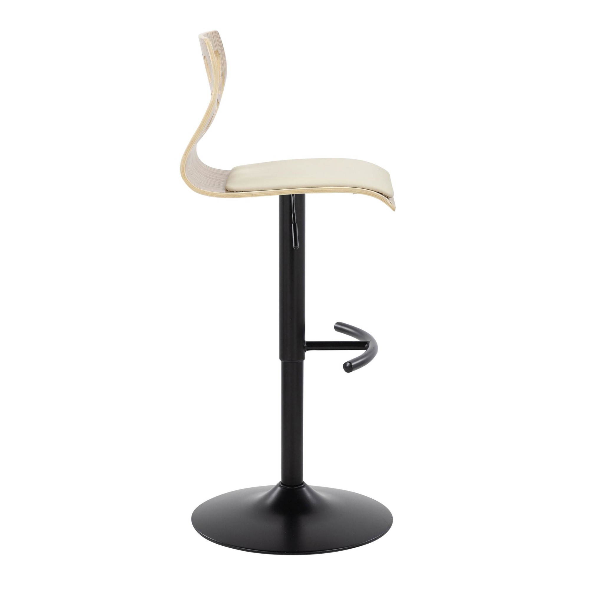 Folia-Mid-Century-Modern-Zebra-Wood-Barstool-Cream-Faux-Leather-Set-of-2-6