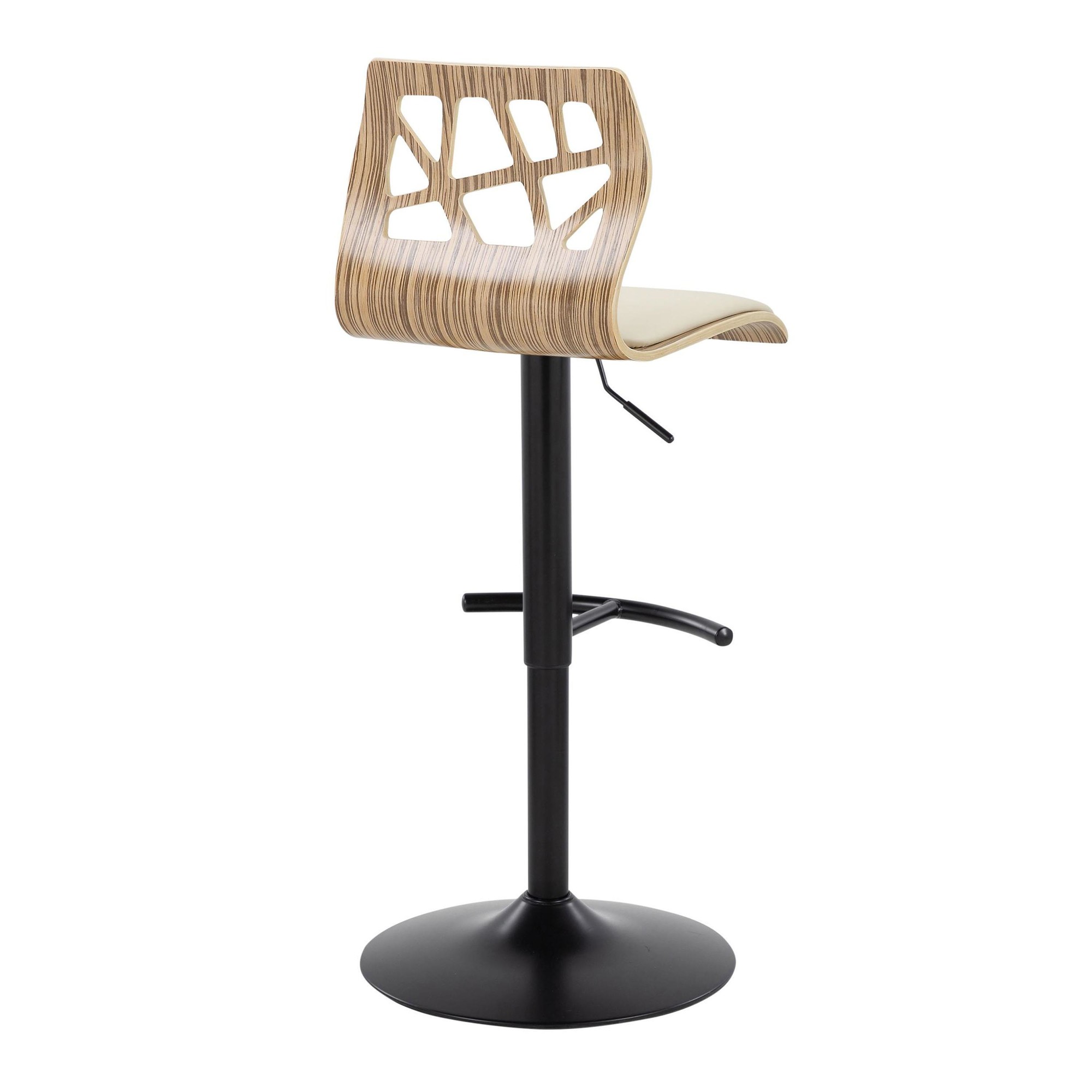 Folia-Mid-Century-Modern-Zebra-Wood-Barstool-Cream-Faux-Leather-Set-of-2-7