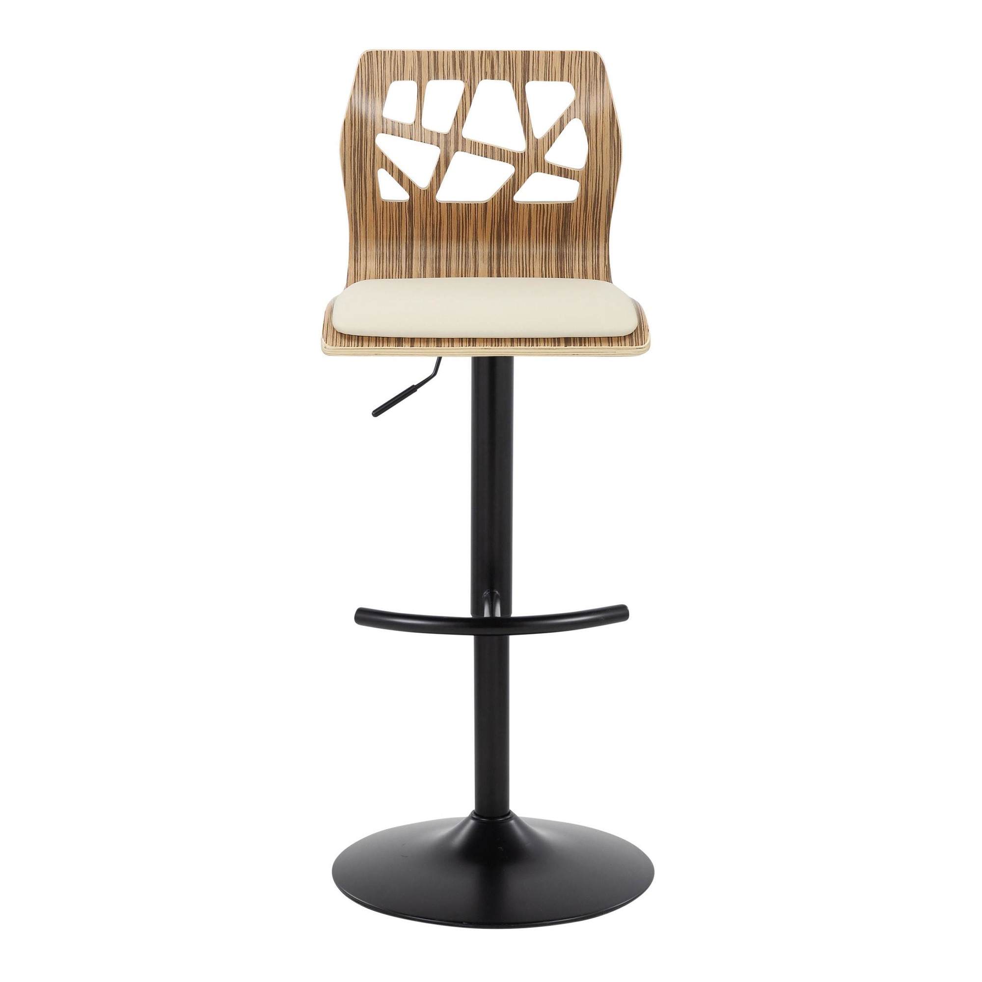 Folia-Mid-Century-Modern-Zebra-Wood-Barstool-Cream-Faux-Leather-Set-of-2-9