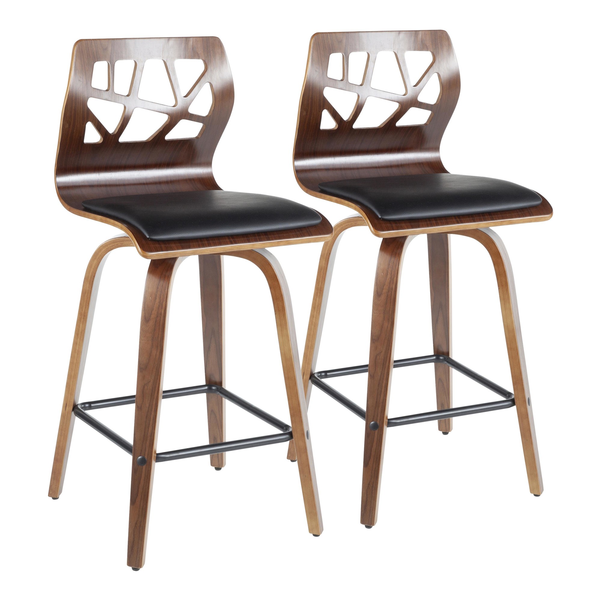 Folia-Walnut-Black-Faux-Leather-Mid-Century-Counter-Stools-Set-of-2-7