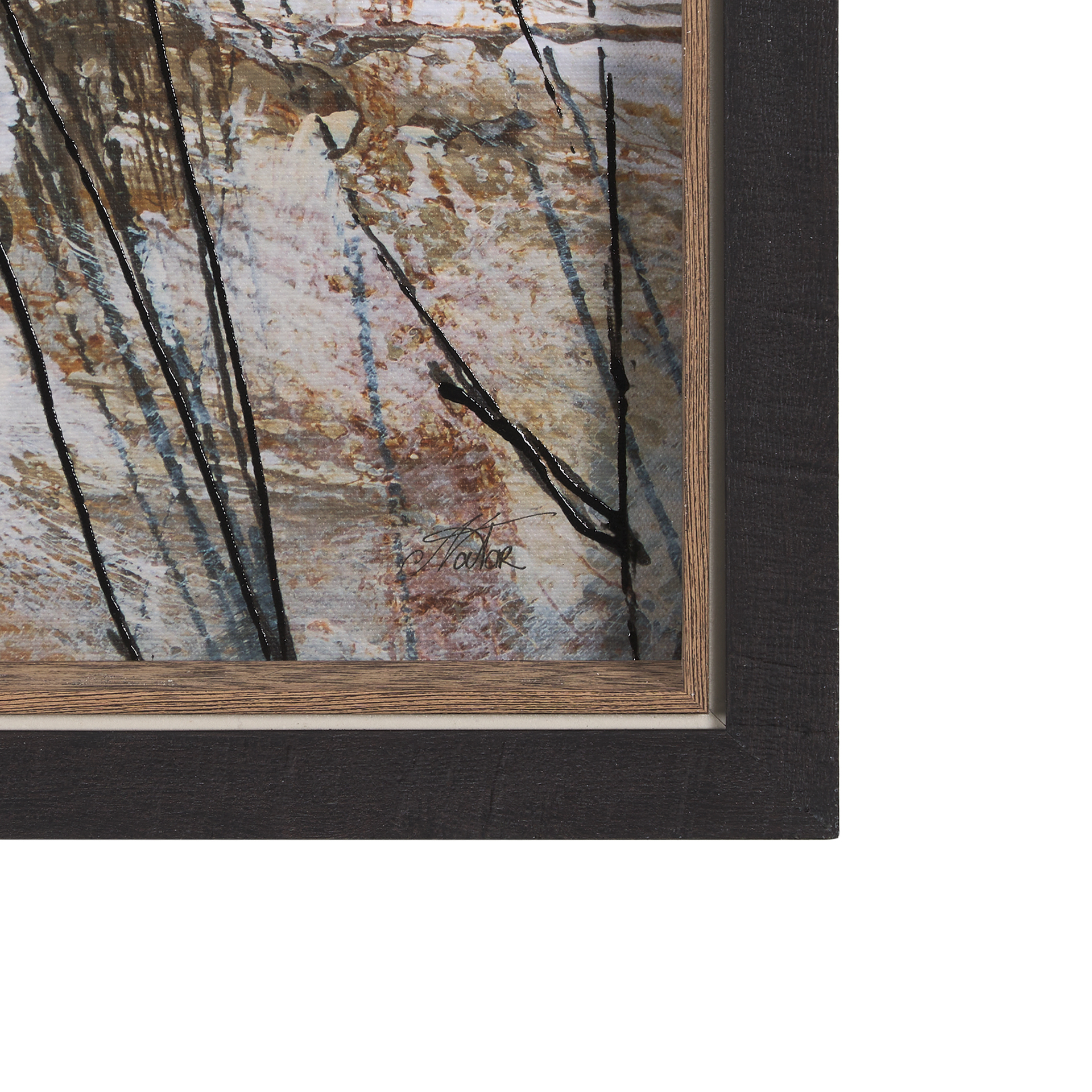Forest-View-V-by-Mercana-Studio-a-Hand-Embelished-Textured-Framed-Art-Print-3