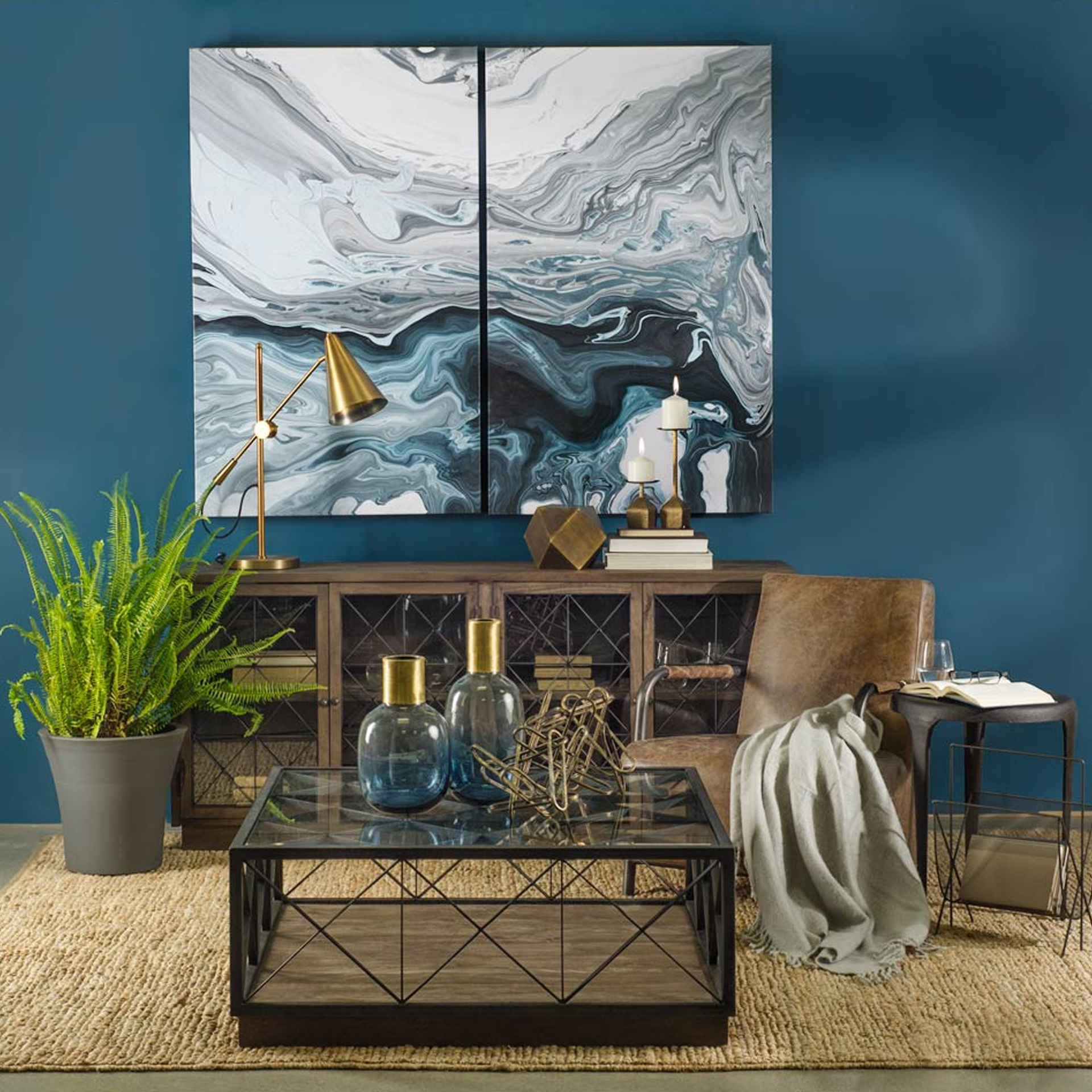 Fragon-I-26H-Gold-Tone-Metal-Adjustable-Cone-Shade-Table-Lamp-1